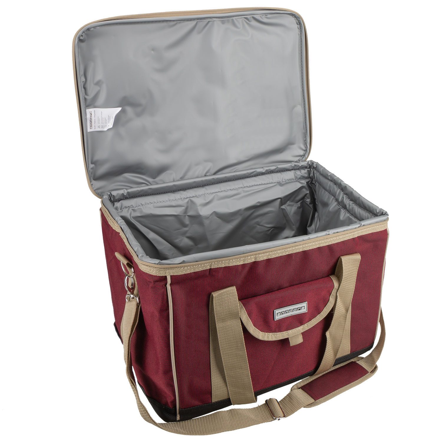 anndora Kühltasche 40 Liter Picknicktasche, 40 l, Zweiwege-Reißverschluss - wasserdichtes verschweißtes Innenfutter