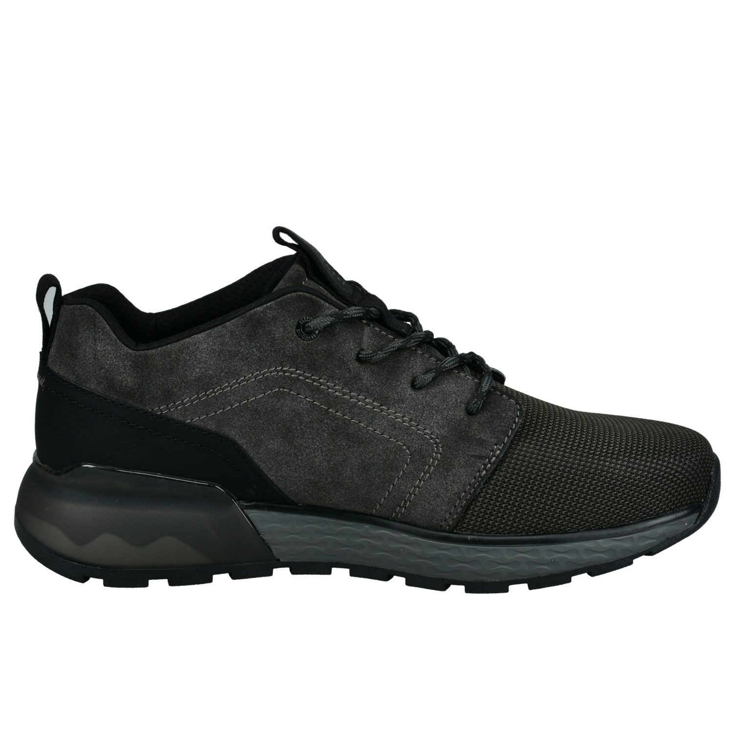 bugatti Plasmax (textiles Obermaterial) dunkelgrau Herren Sneaker