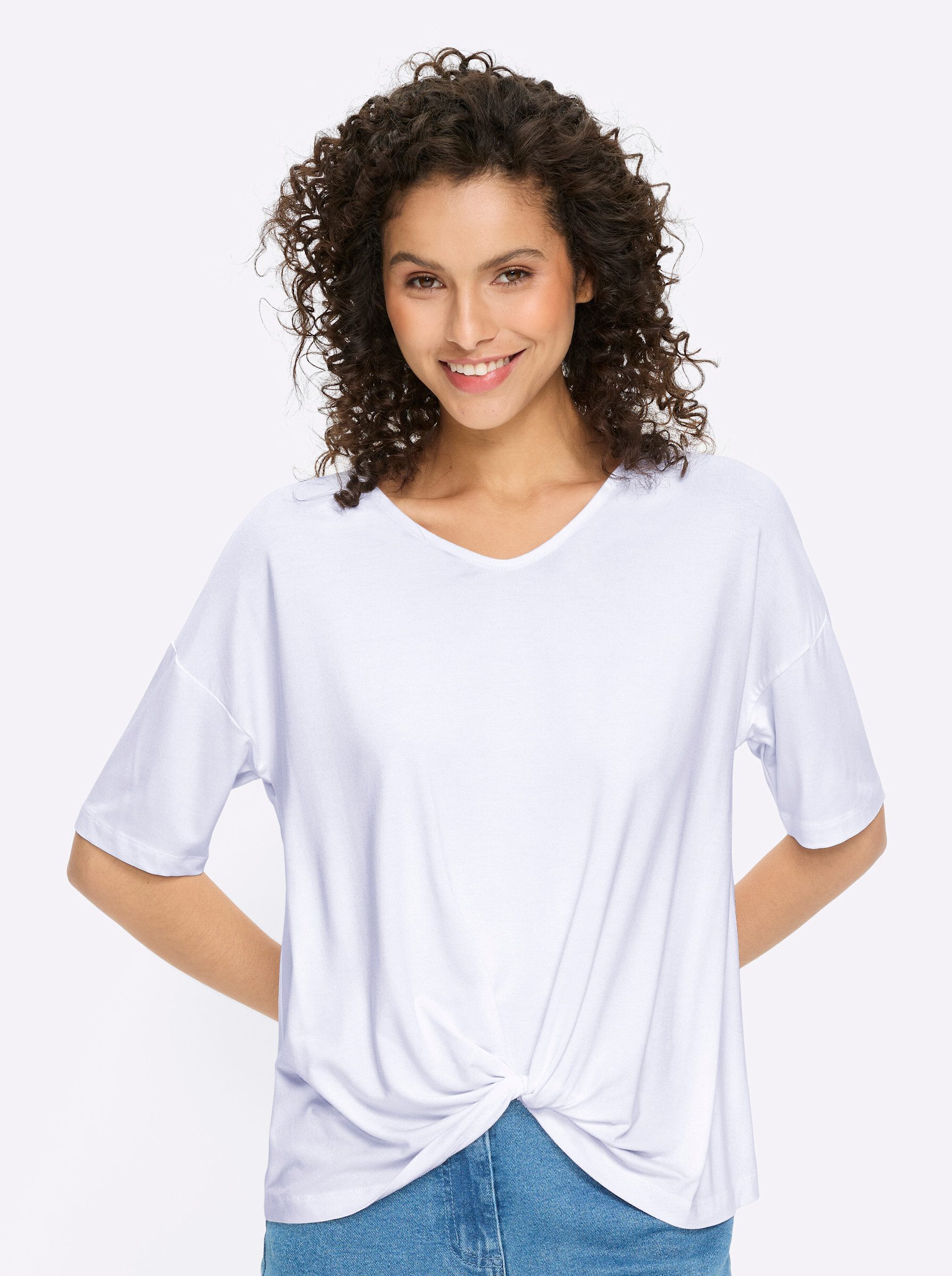 heine T-Shirt Shirt Kurzarm