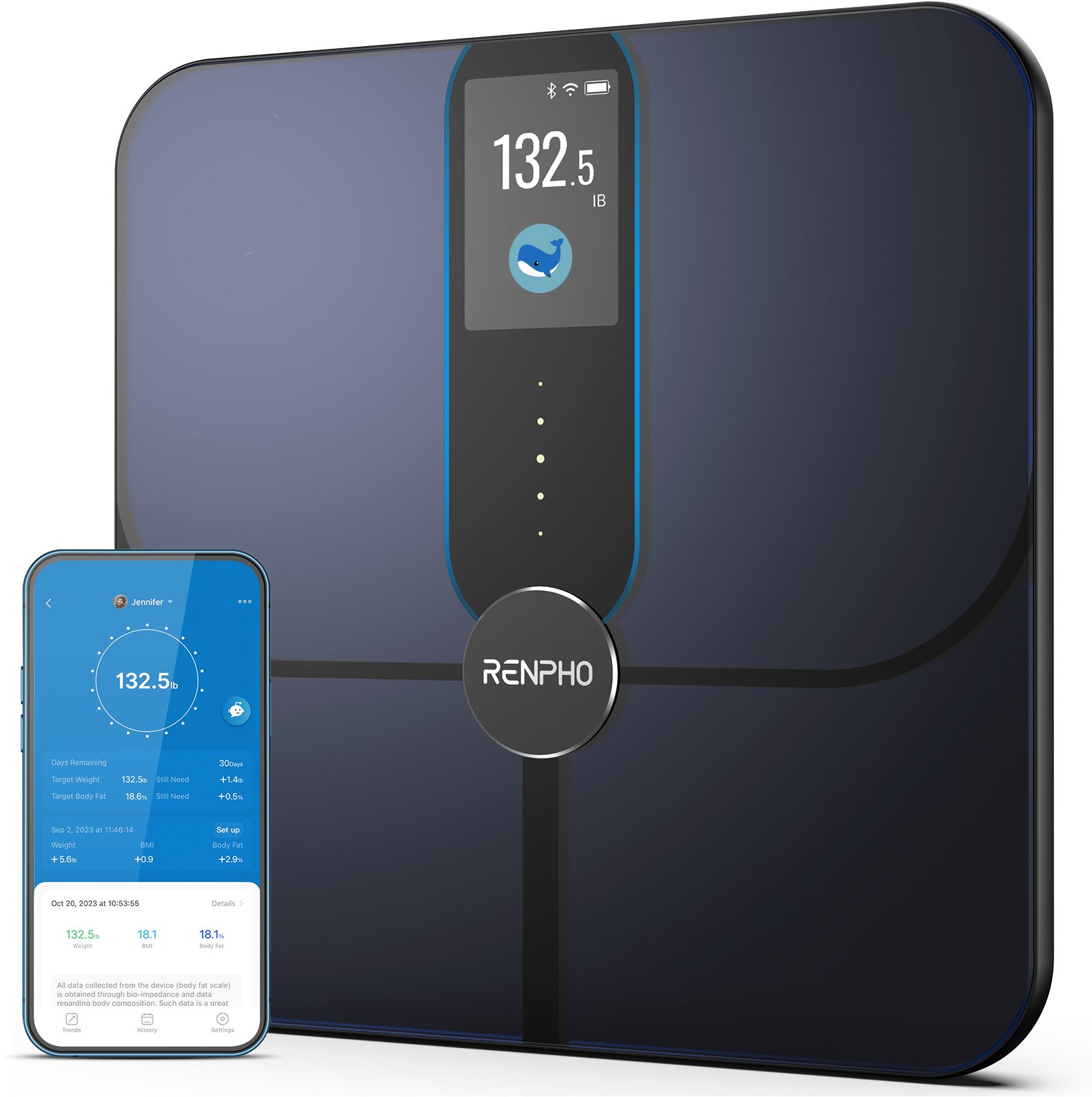 Körper-Analyse-Waage Elis Nova WIFI Smart Body Scale A031