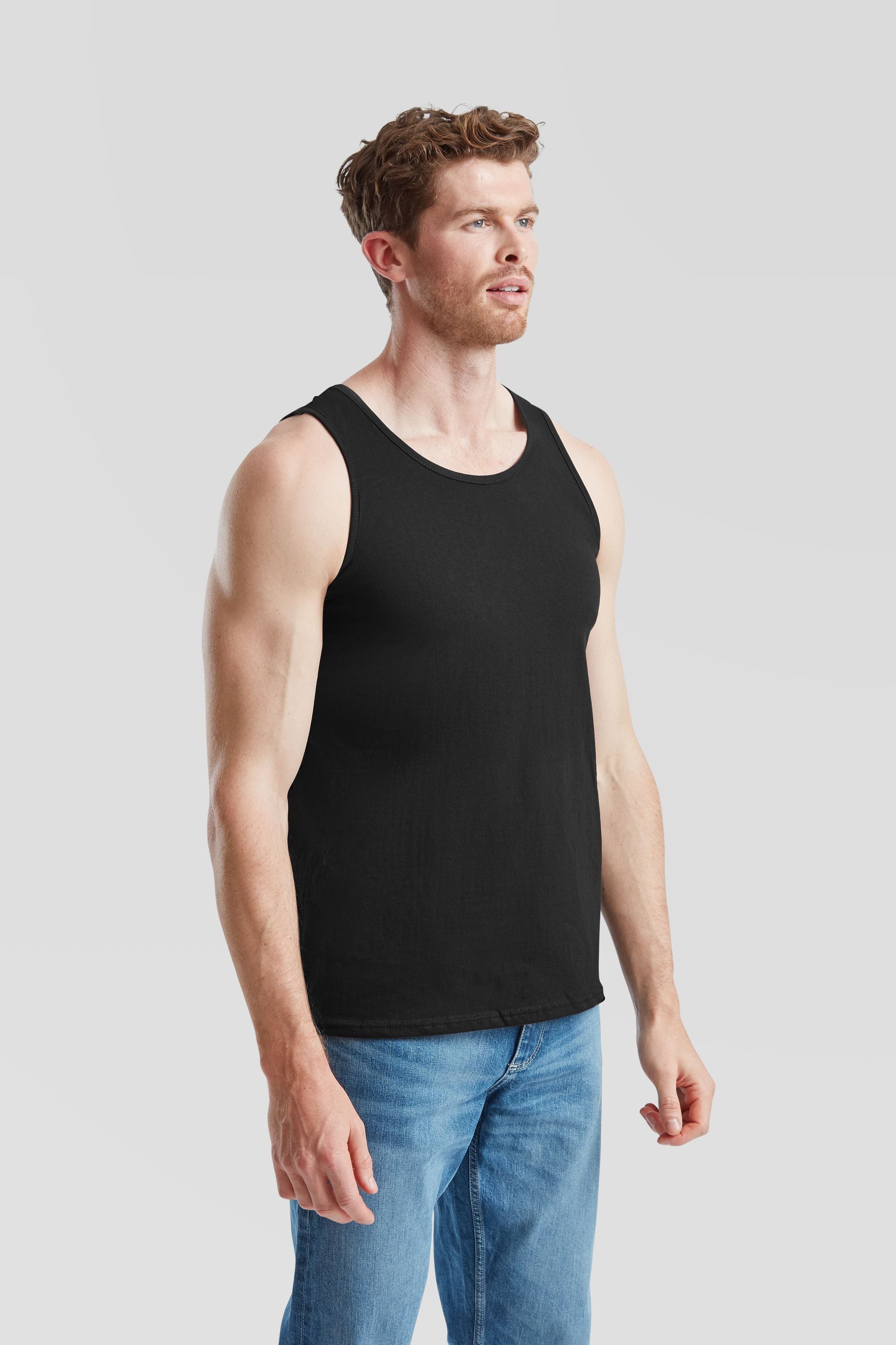Fruit of the Loom Rundhalsshirt Fruit of the Loom Valueweight Athletic Vest – Bild 4 von 5
