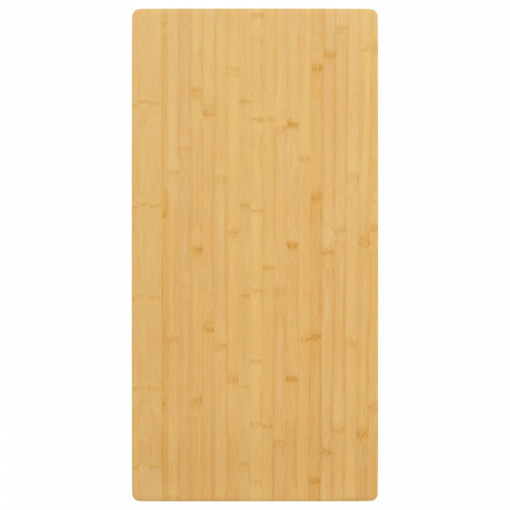 vidaXL Tischplatte Tischplatte 40x80x2,5 cm Bambus (1 St)