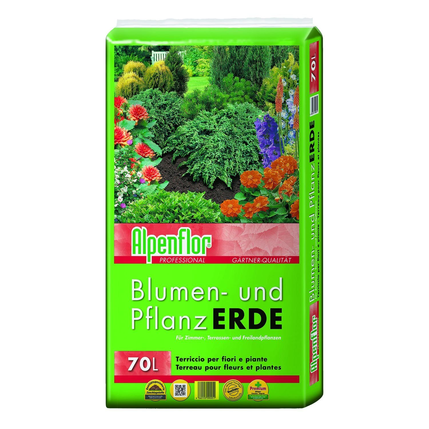Alpenflor Erdenwerke GmbH & Co. KG Blumenerde Blumen und Pflanzerde