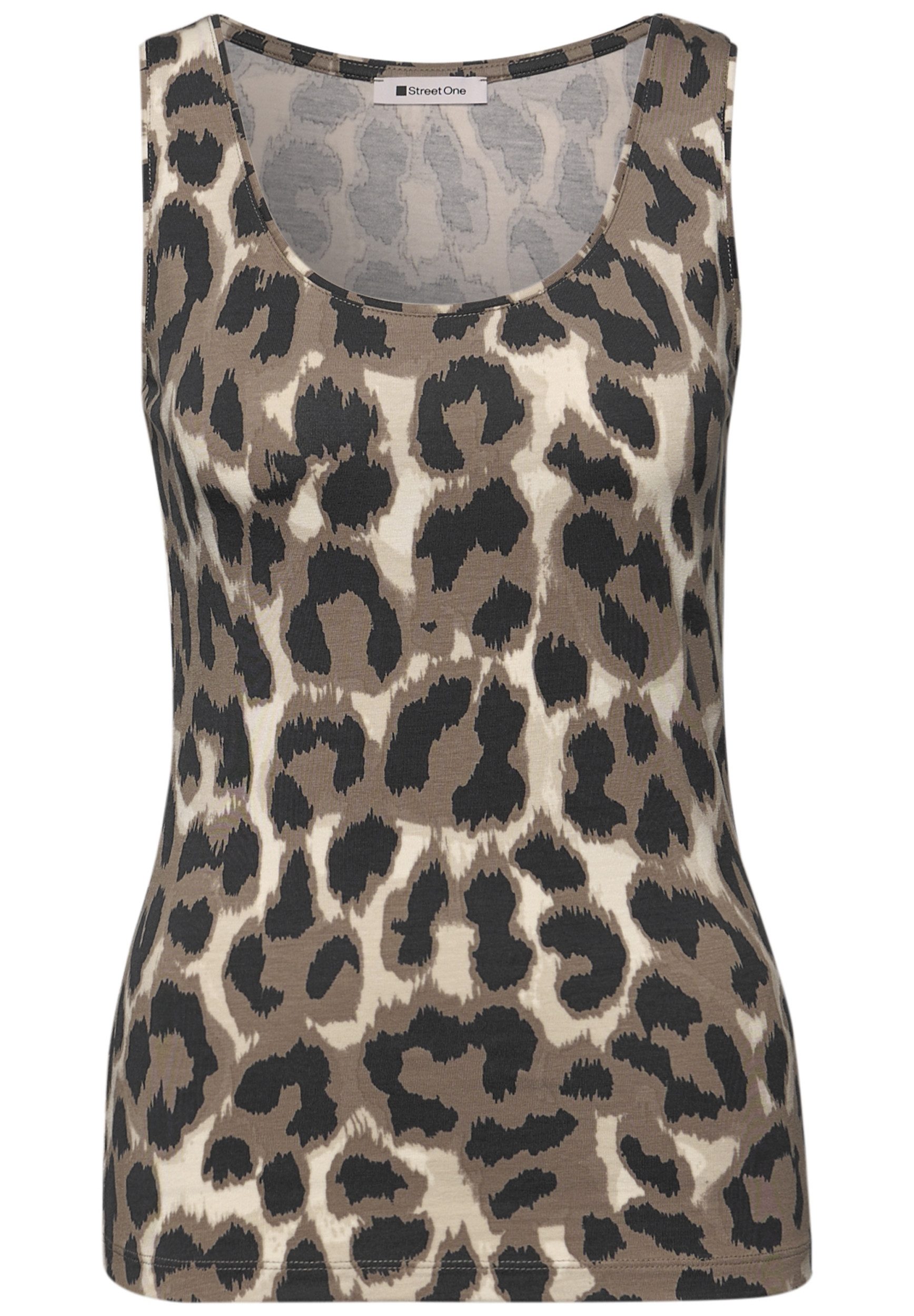 STREET ONE Shirttop LTD QR printed Style Anni basi günstig online kaufen