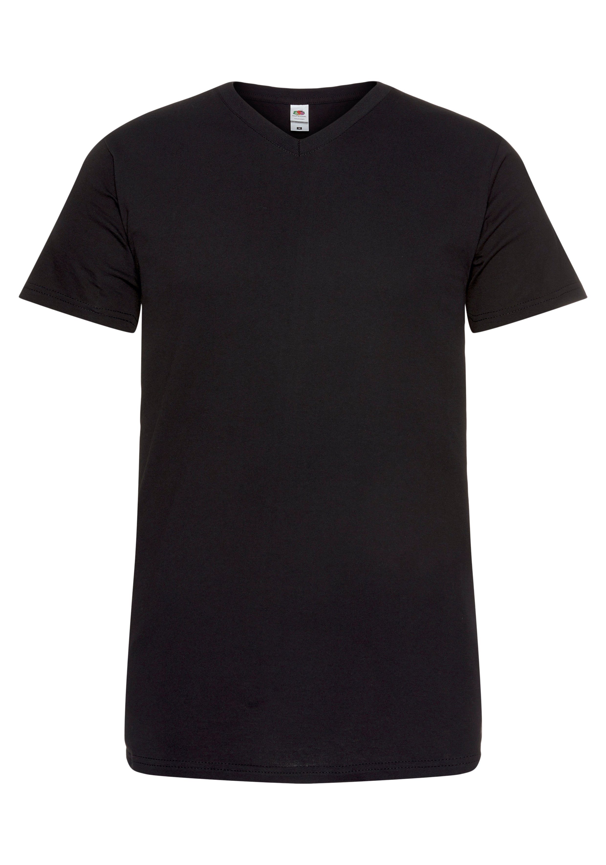 Fruit of the Loom T-Shirt (Packung, 2-tlg) mit V-Ausschnitt – Bild 4 von 5
