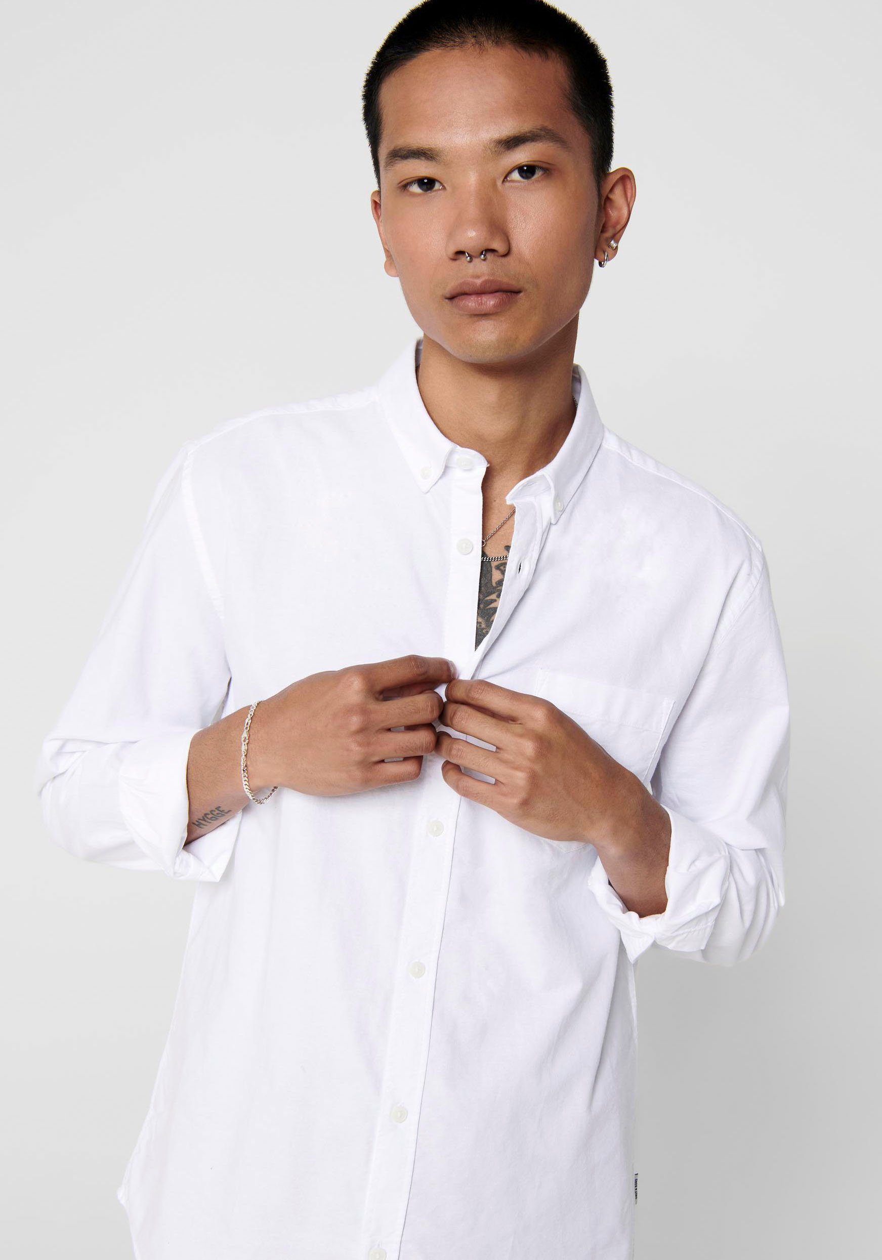 ONLY & SONS Langarmhemd ONSALVARO SLIM günstig online kaufen