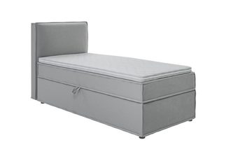 S-Style Möbel Boxspringbett Plaza, mit Topper und zwei Bettkästen