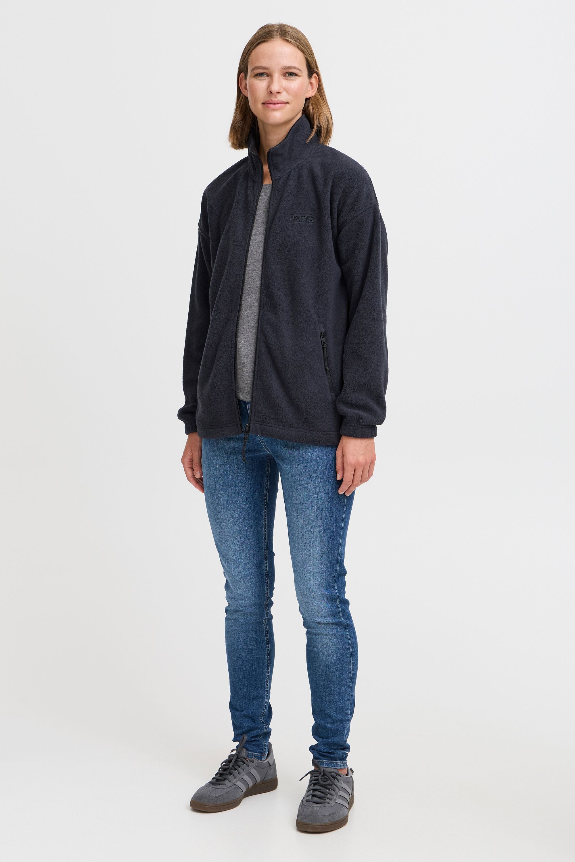 OXMO Fleecejacke OXMARTA modische Fleecejacke günstig online kaufen