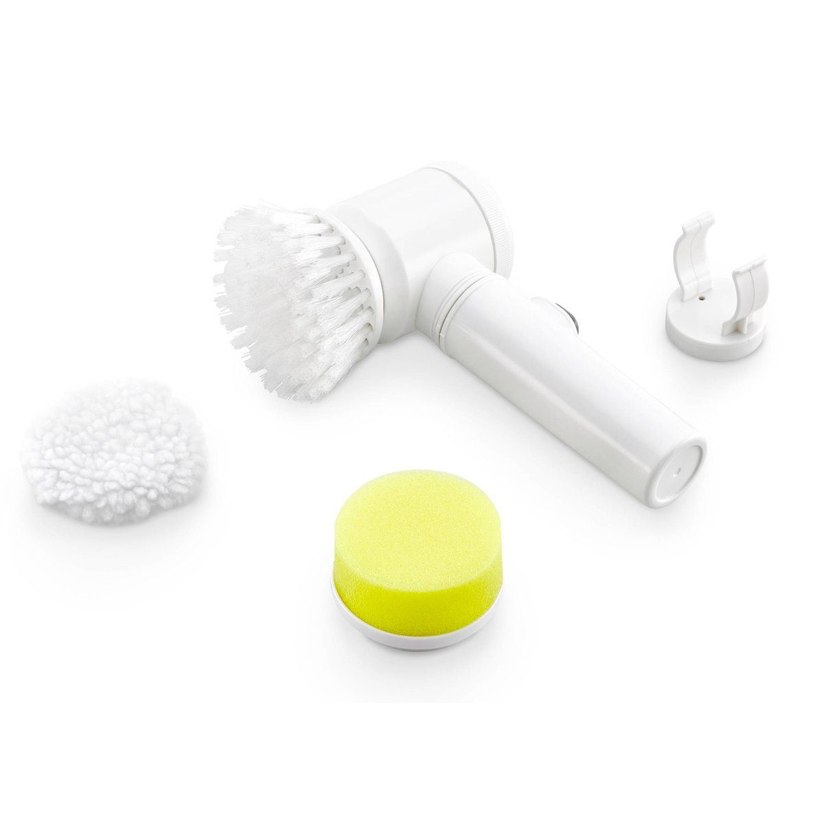 Maximex Reinigungsbürste Reinigungsbürste, rotierend, 3in1, batteriebetrieben, Badezimmer in allen Wohnstilen, (Reinigungsbürste)