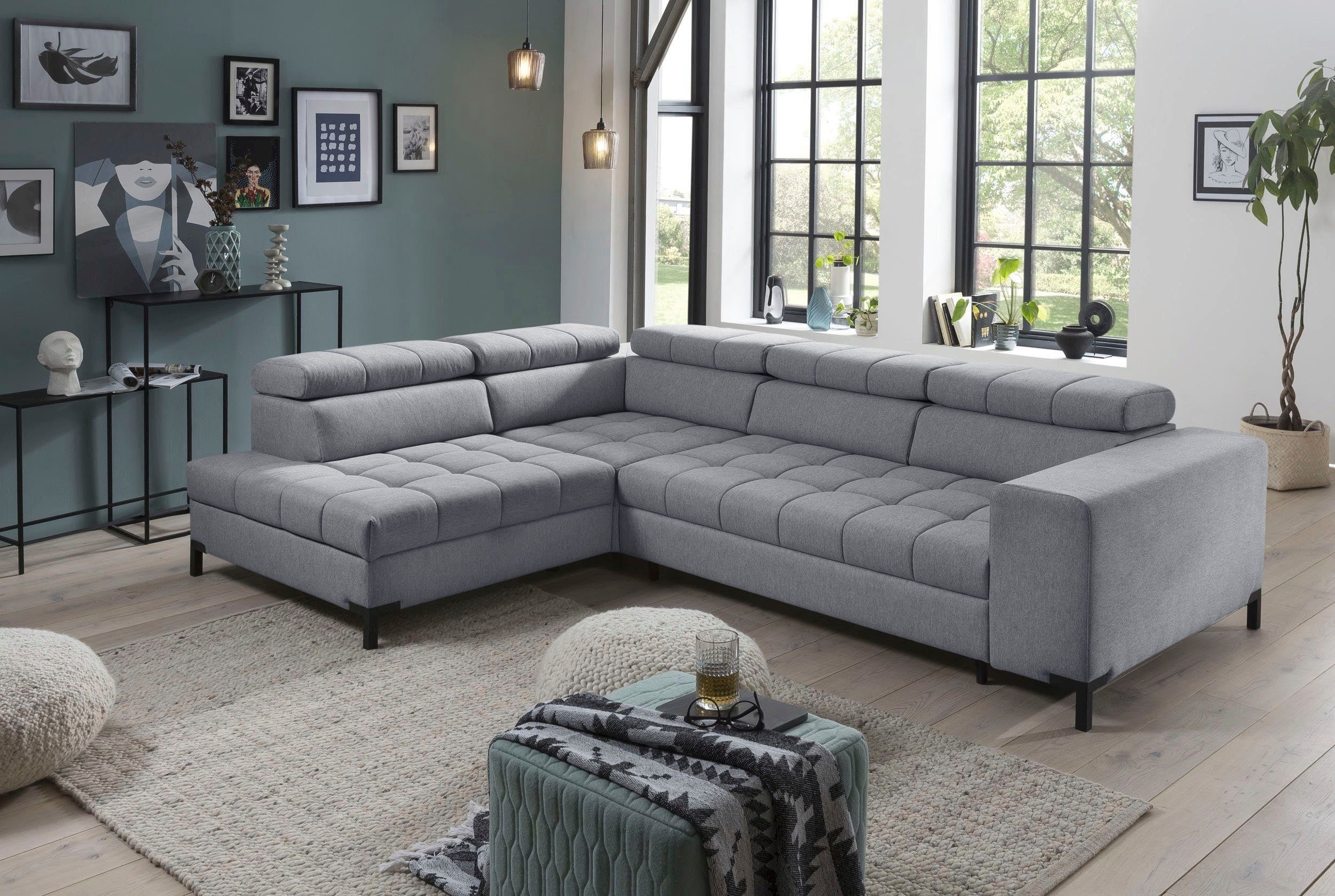 exxpo - sofa fashion Ecksofa Bocco, günstig online kaufen
