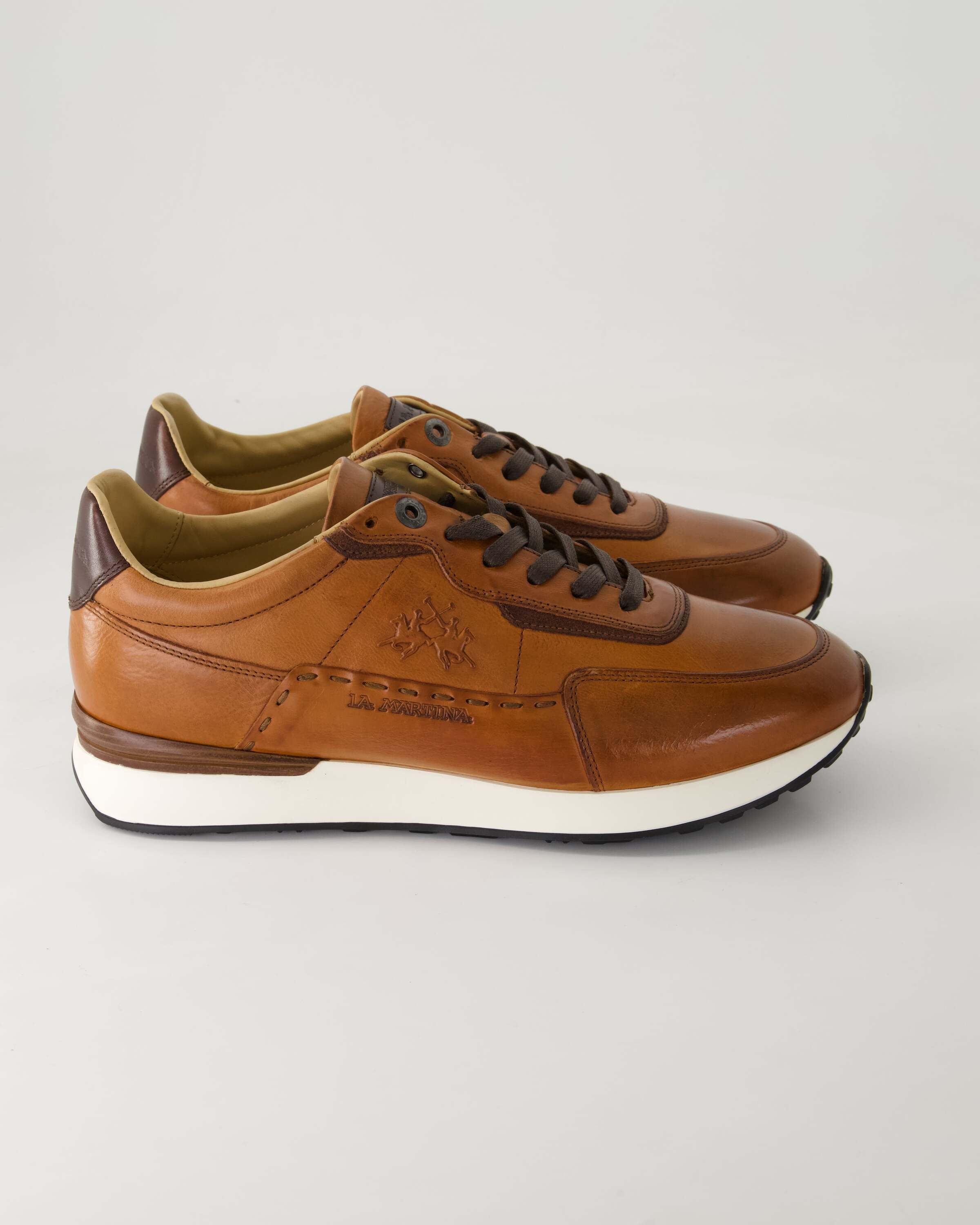 La Martina Lfm252.070.1F0.17 Sneaker Obermaterial: Leder günstig online kaufen