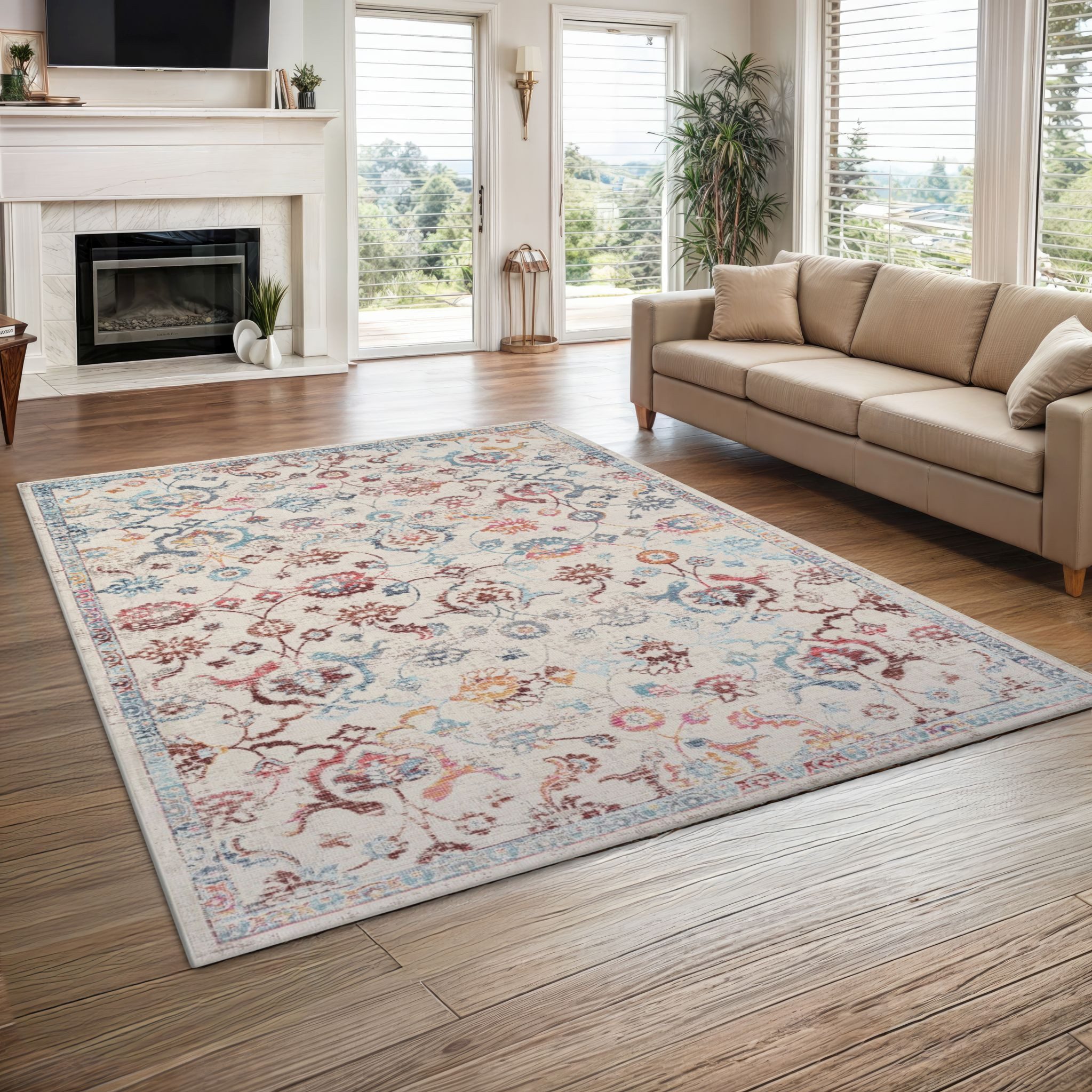 Wohnando Teppich MY-RUG Anjali 4 240x170cm, rechteckig, Höhe: 6 mm, Flachge günstig online kaufen