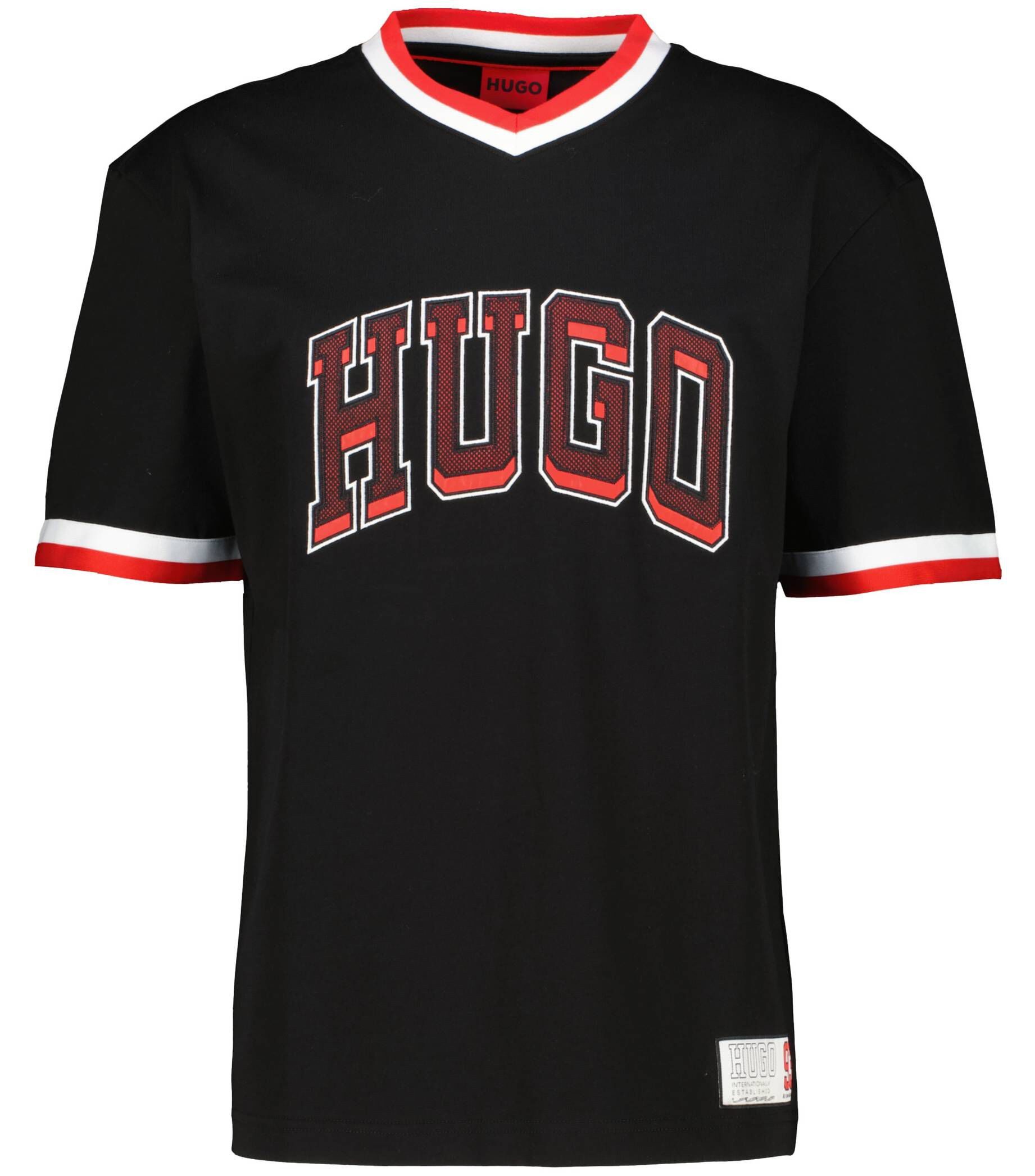 HUGO T-Shirt Herren T-Shirt DUAVA aus Baumwolle (1-tlg)