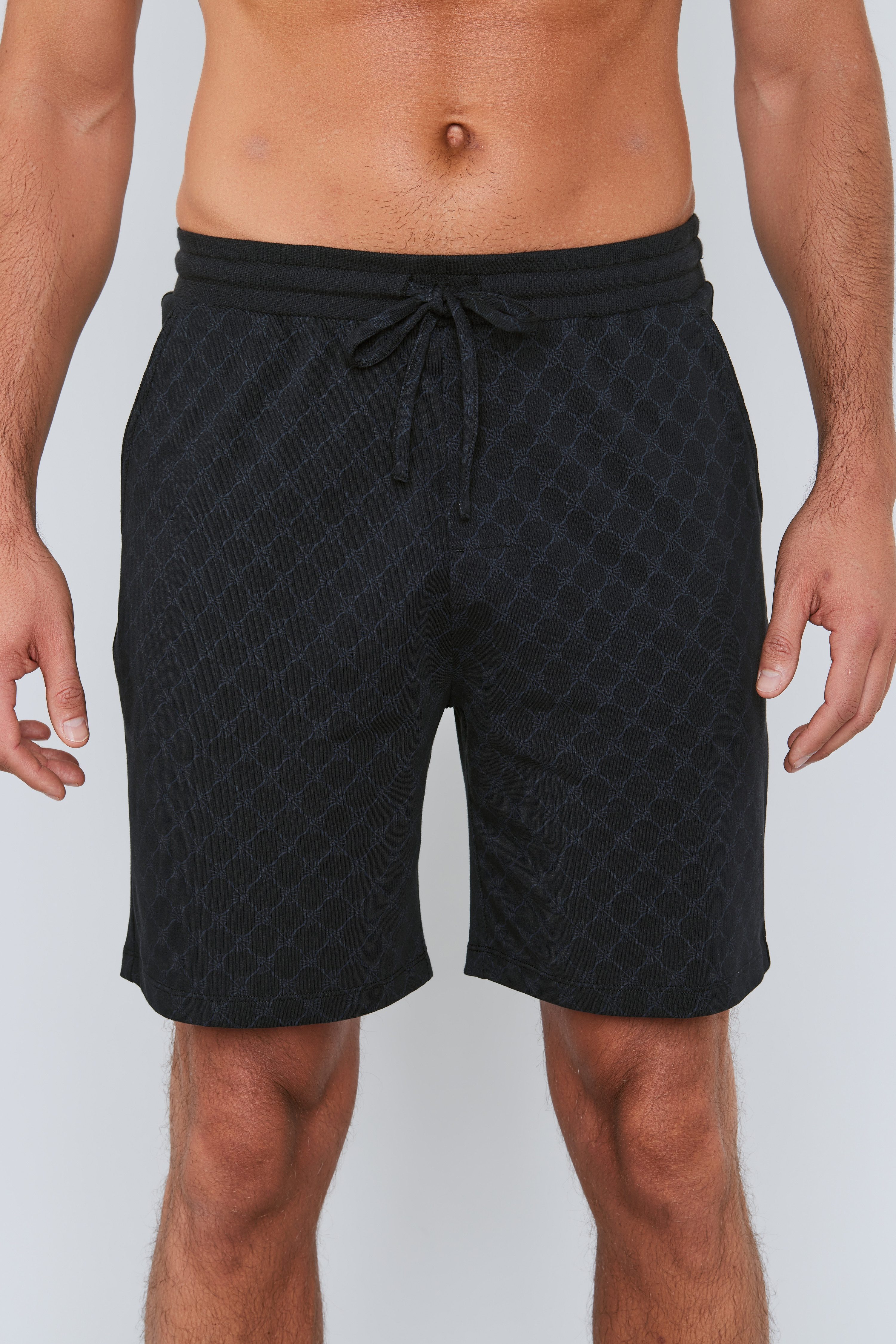 JOOP! Shorts Leisure mit Cornflower-Alloverprint, elastischer Bund günstig online kaufen