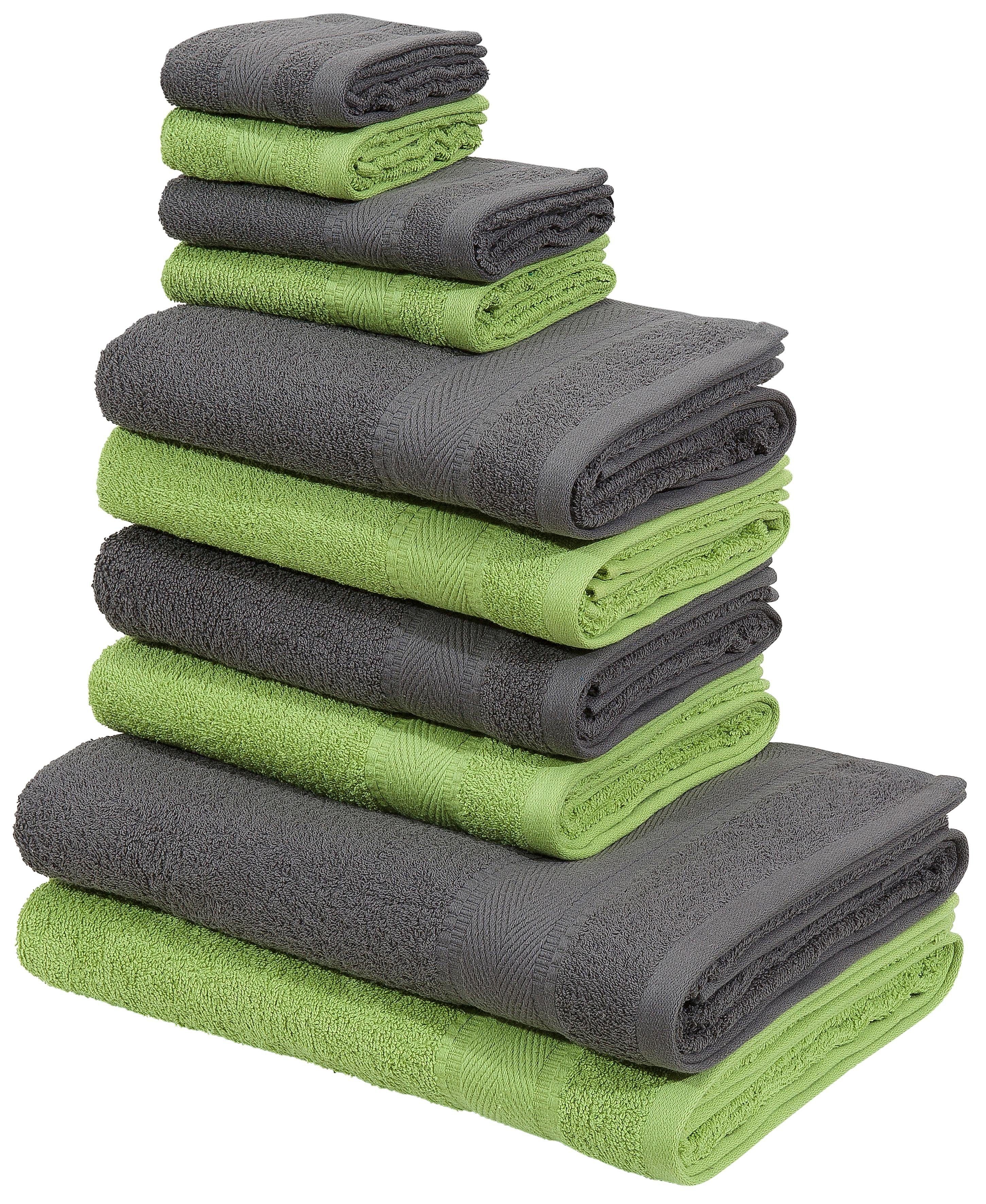 my home Handtuch Set Afri, Duschtücher, günstig online kaufen
