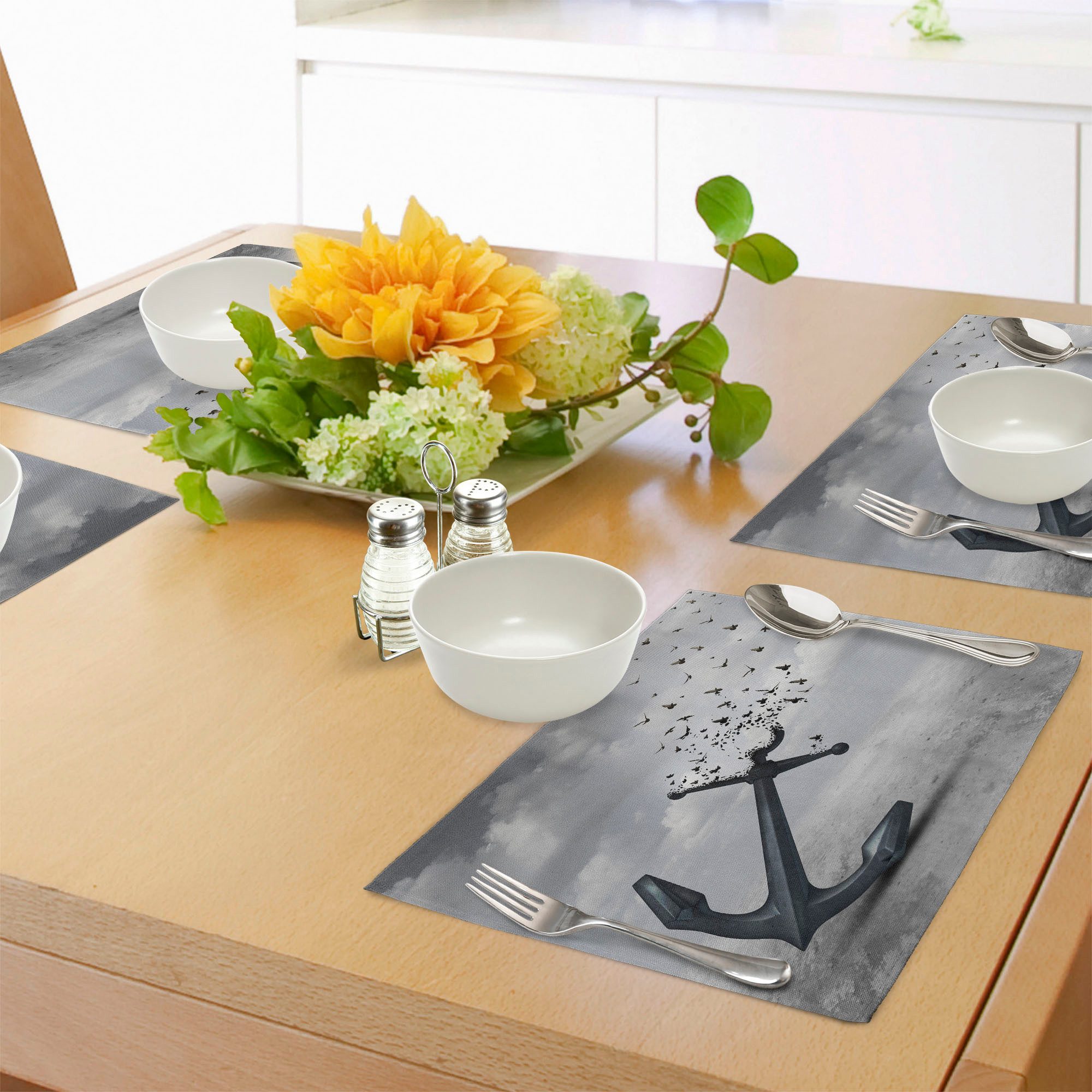 Abakuhaus Platzset Waschbare Stoff Esszimmer Küche günstig online kaufen