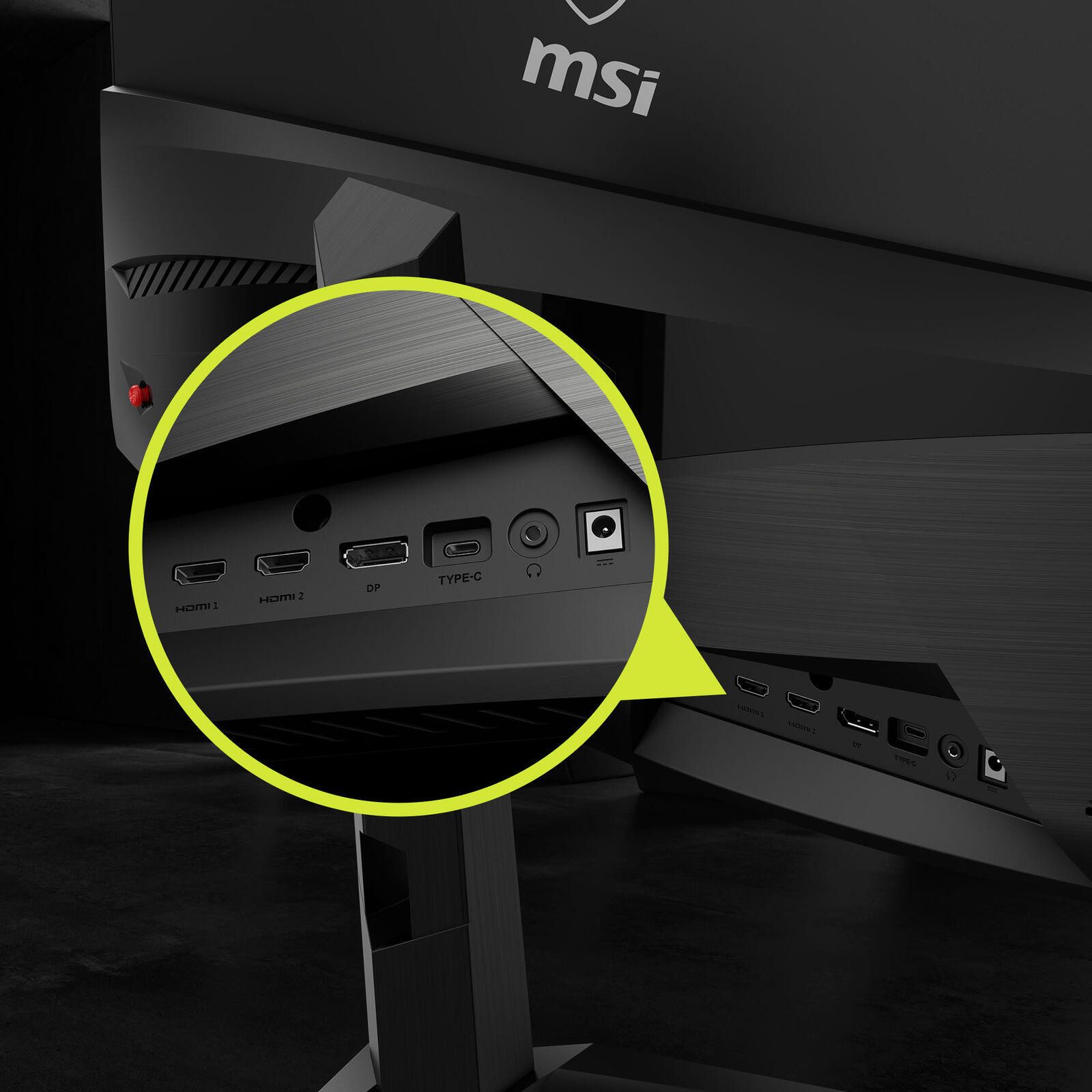 MSI MAG 321CUPDF computer monitor – Bild 5 von 5