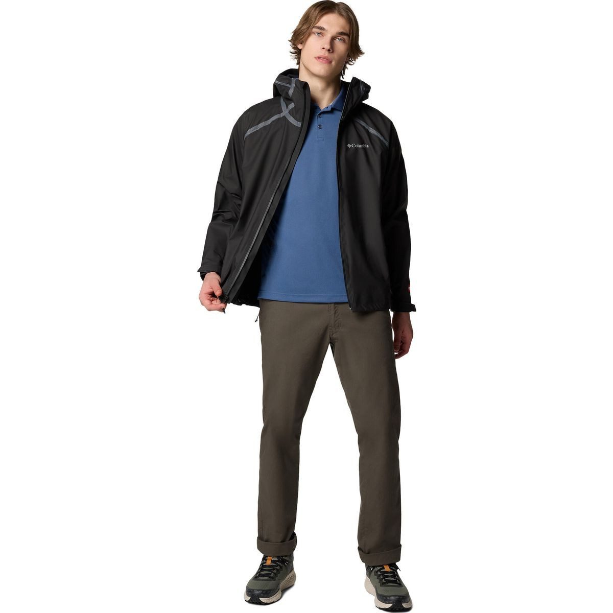 Columbia Hardshelljacke Reign No Shine Jacket Hochfunktionale, wasserdichte und atmungsaktive Jacke aus recyceltem