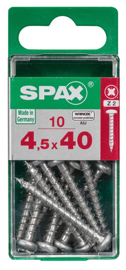 SPAX Holzbauschraube Spax Universalschrauben 4.5 x 40 mm TX 20 - 10