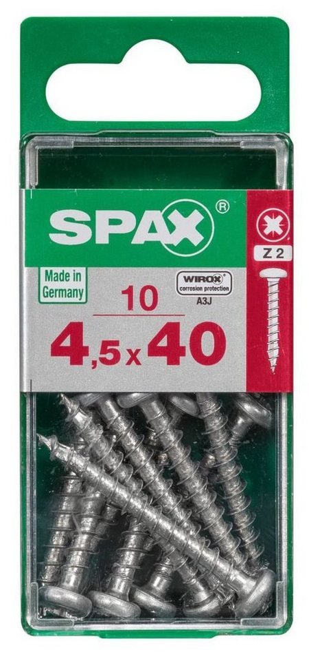 Thumbnail - SPAX Holzbauschraube Spax Universalschrauben 4.5 x 40 mm TX 20 - 10
