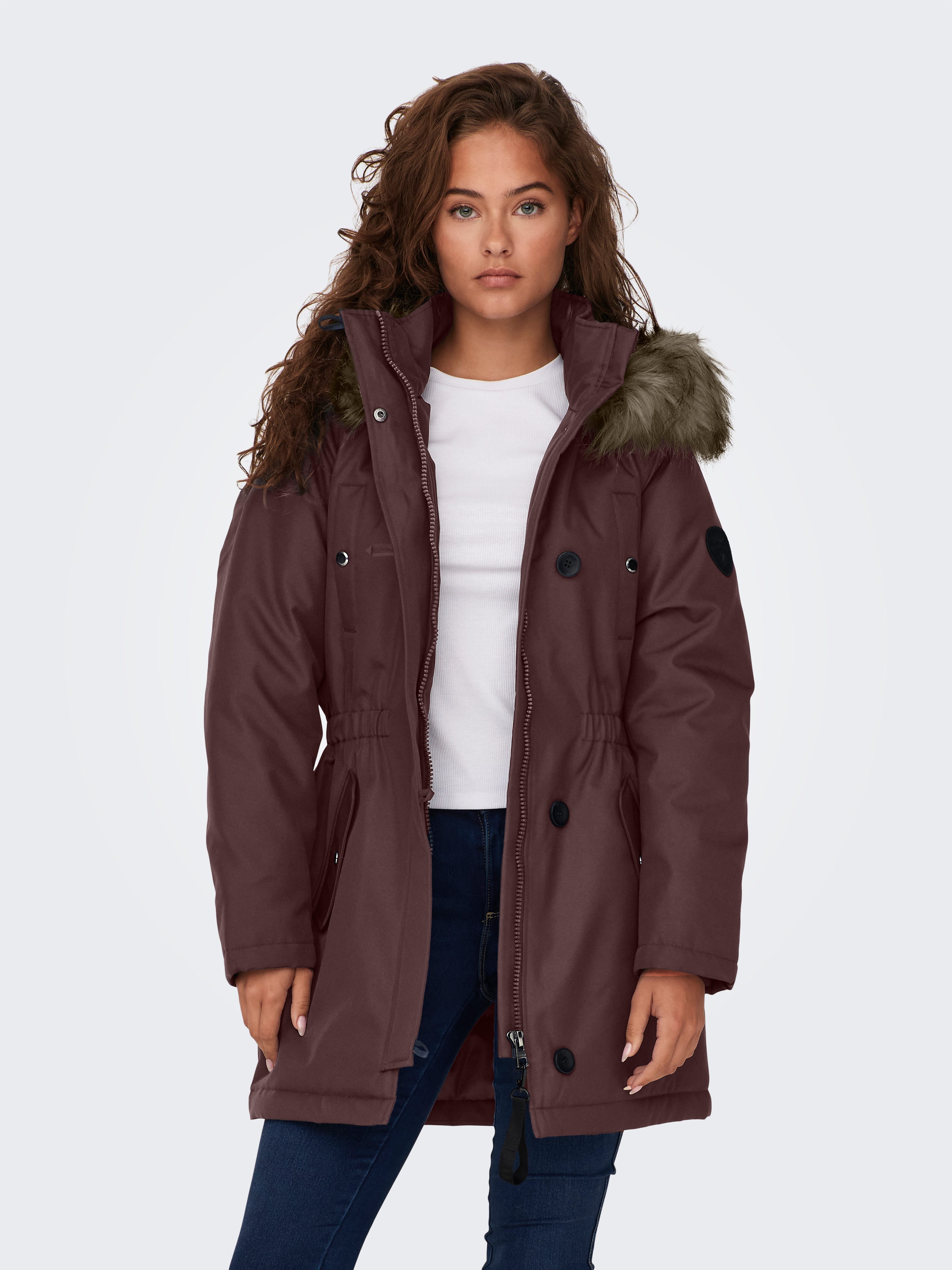 ONLY Parka ONLIRIS FUR WINTER PARKA LIFE CC OTW Kunstfaser