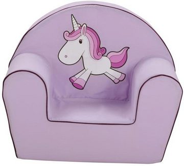Knorrtoys® Sessel UMA. Das Einhorn, lila, für Kinder; Made in Europe