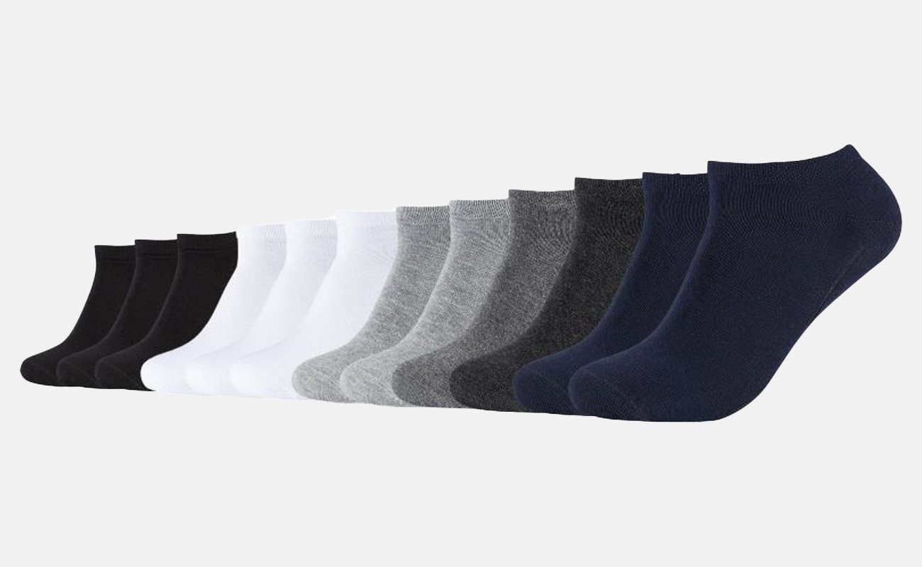 Camano Sneakersocken Unisex Socken Ca-Soft Organic Cotton Sneaker (12-Paar) günstig online kaufen