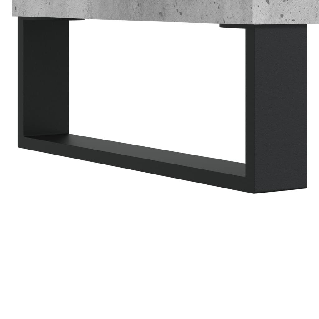 Sideboard 60x35x70 Holzwerkstoff (1 Sideboard Betongrau vidaXL cm St)