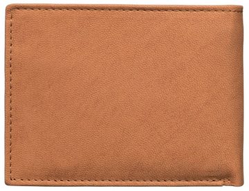 Red Baron Geldbörse RB-WT-003-02, Kreditkartenfächer, Münzfach mit Druckknopf, Sichtfächer