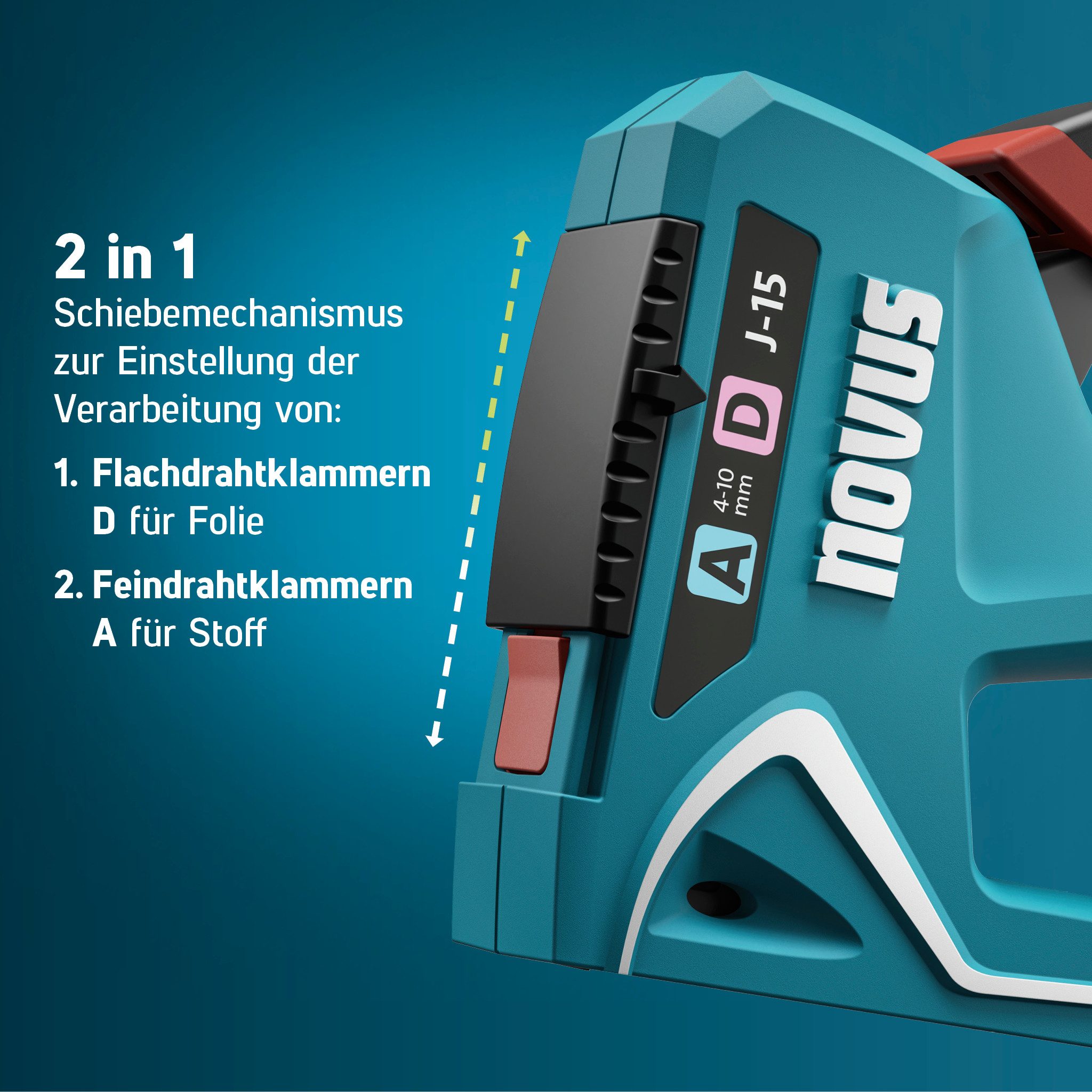 Novus Tools Handtacker, (J-15, für 4-10 günstig online kaufen