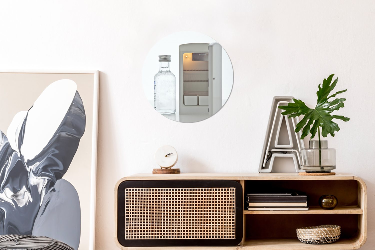 MuchoWow Gemälde Kleine Waffeln, Mini-Kühlschrank und günstig online kaufen