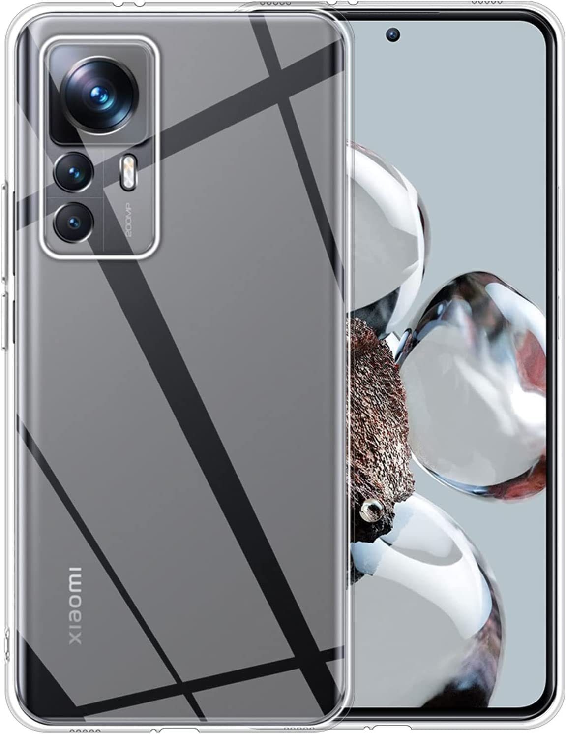 MSM Handyhülle Hülle für Xiaomi 12T / 12T Pro 5G Silikon Schutz TPU Tasche