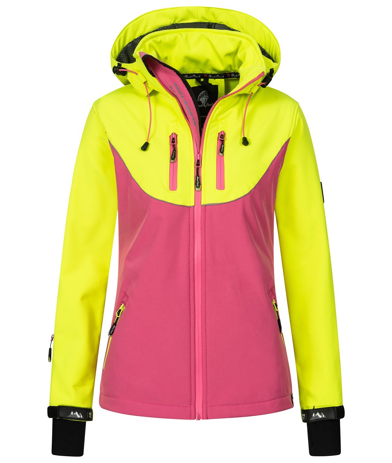 Rock Creek Softshelljacke Damen Softshelljacke Wanderjacke günstig online kaufen