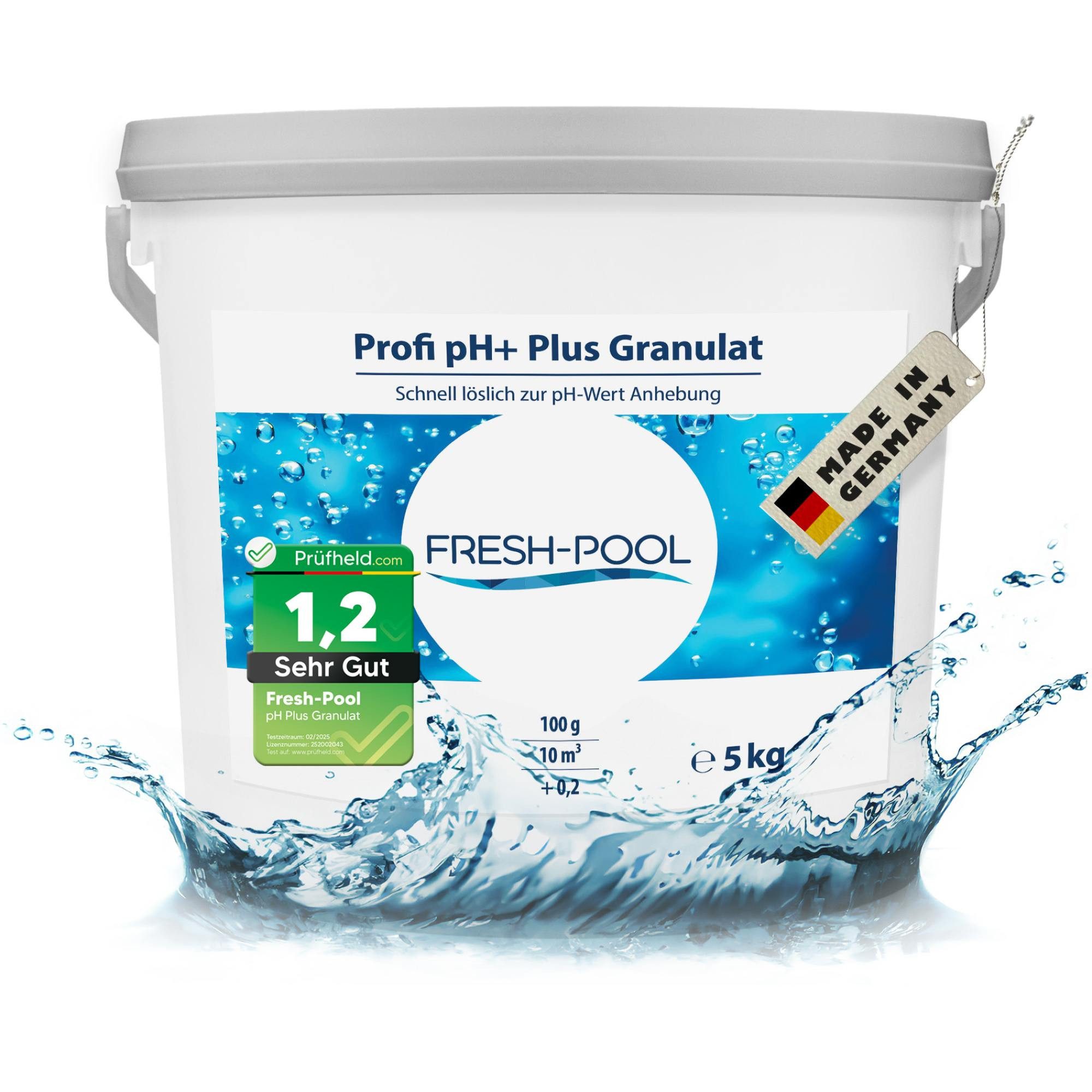 Fresh-Pool Poolpflege Profi pH+ Plus Granulat 5 kg günstig online kaufen
