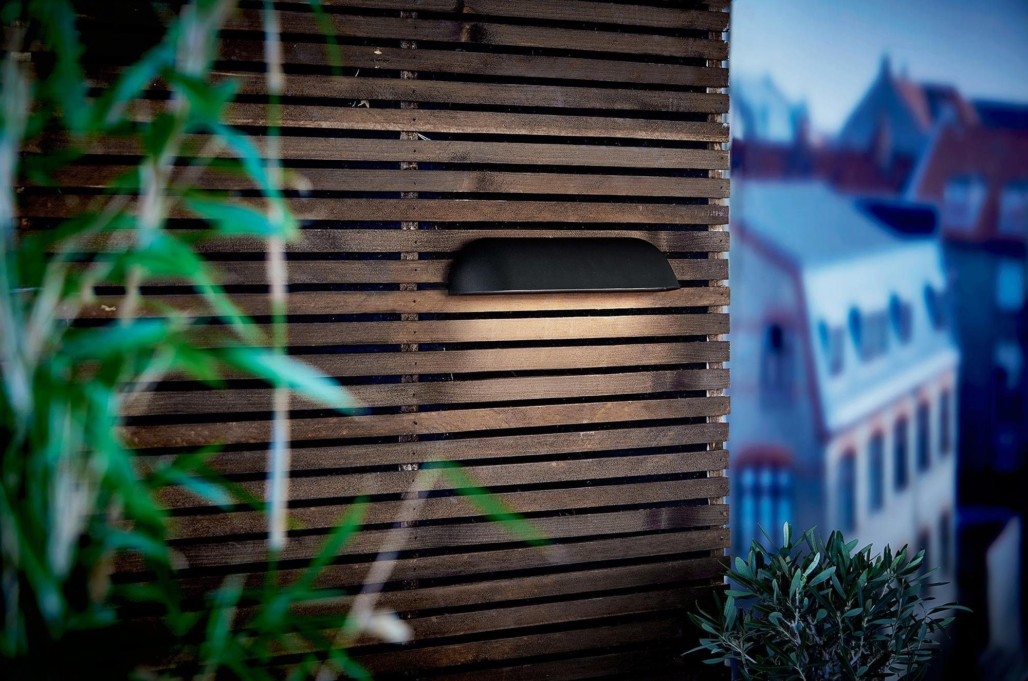 Nordlux LED Außen-Wandleuchte fest 36, integriert, LED Warmweiß Front