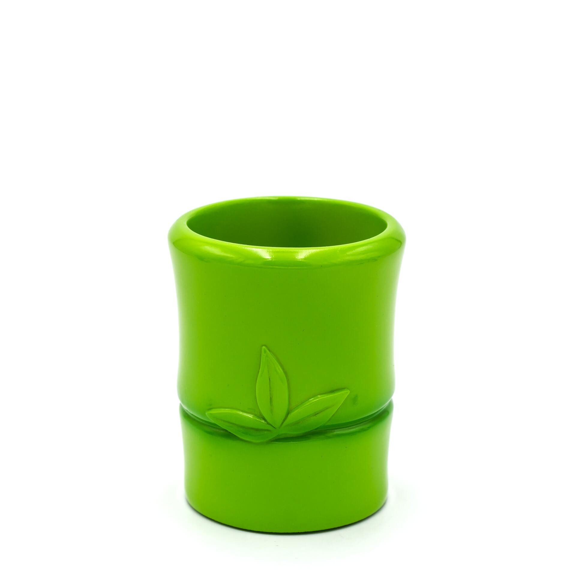 Ridder Badaccessoire-Set Aufbewahrungsbecher Panda grün günstig online kaufen
