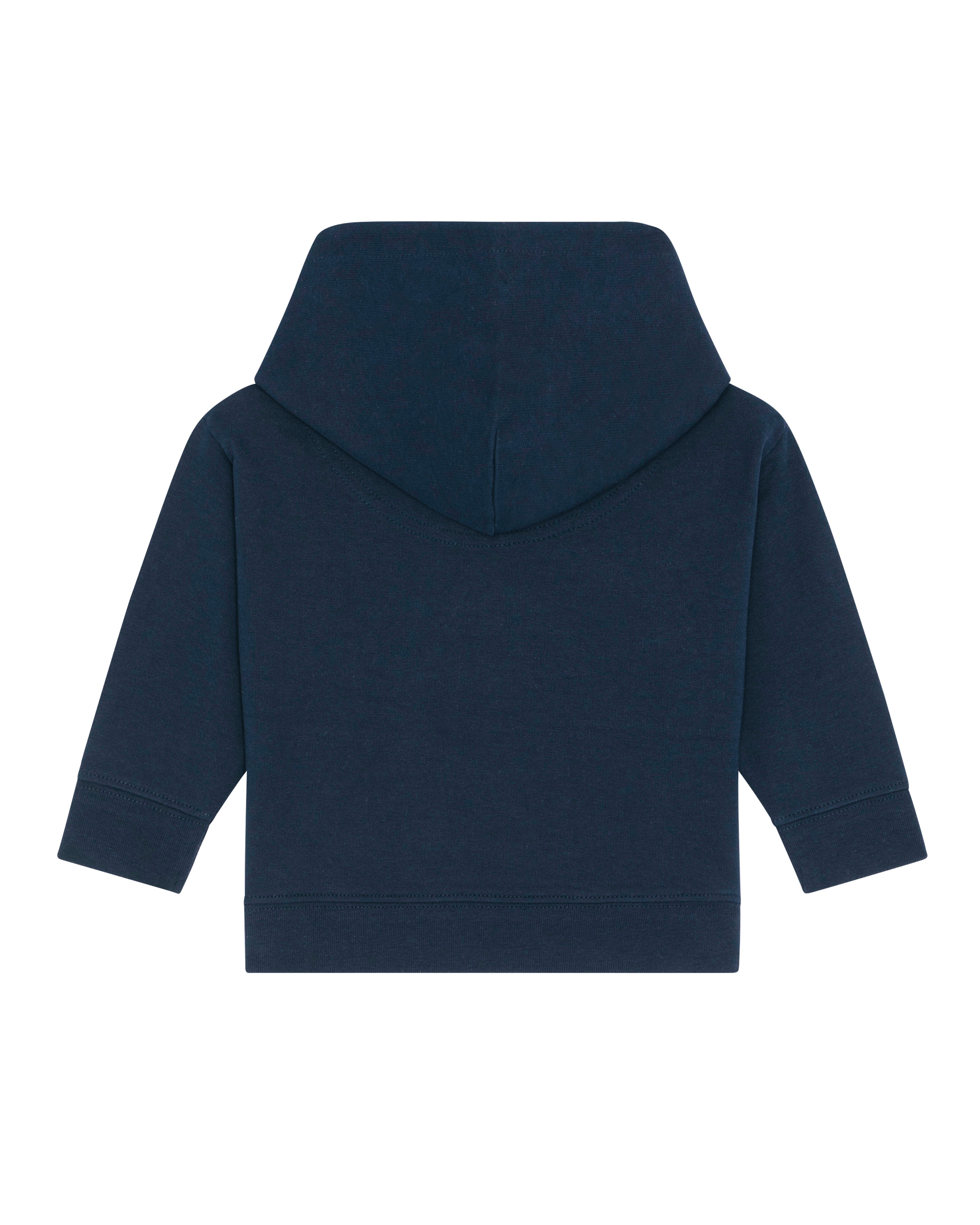 Sitztgut Hoodie Baby Hoodie aus Bio-Baumwolle (1-tlg) Doppellagige Kapuze und weiter Halsausschnitt