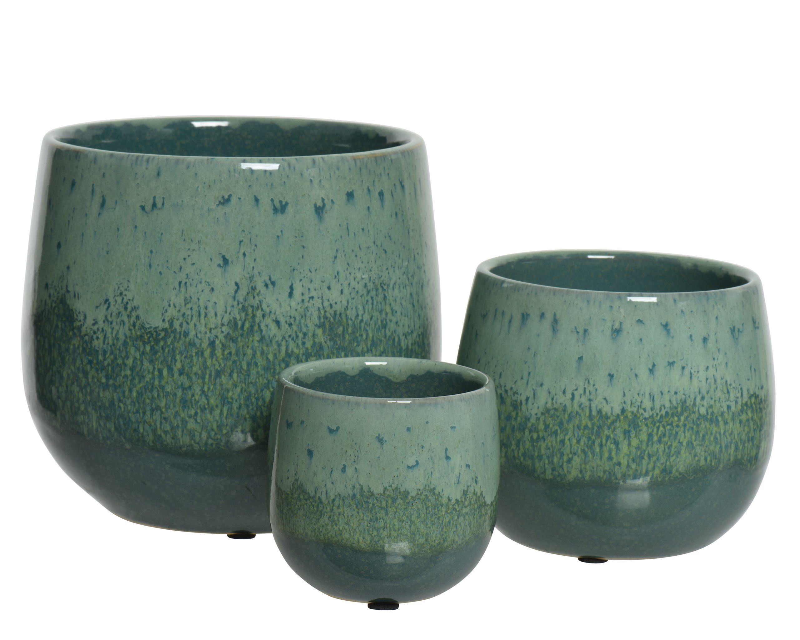 Decoris season decorations Blumentopf, Blumentopf / günstig online kaufen