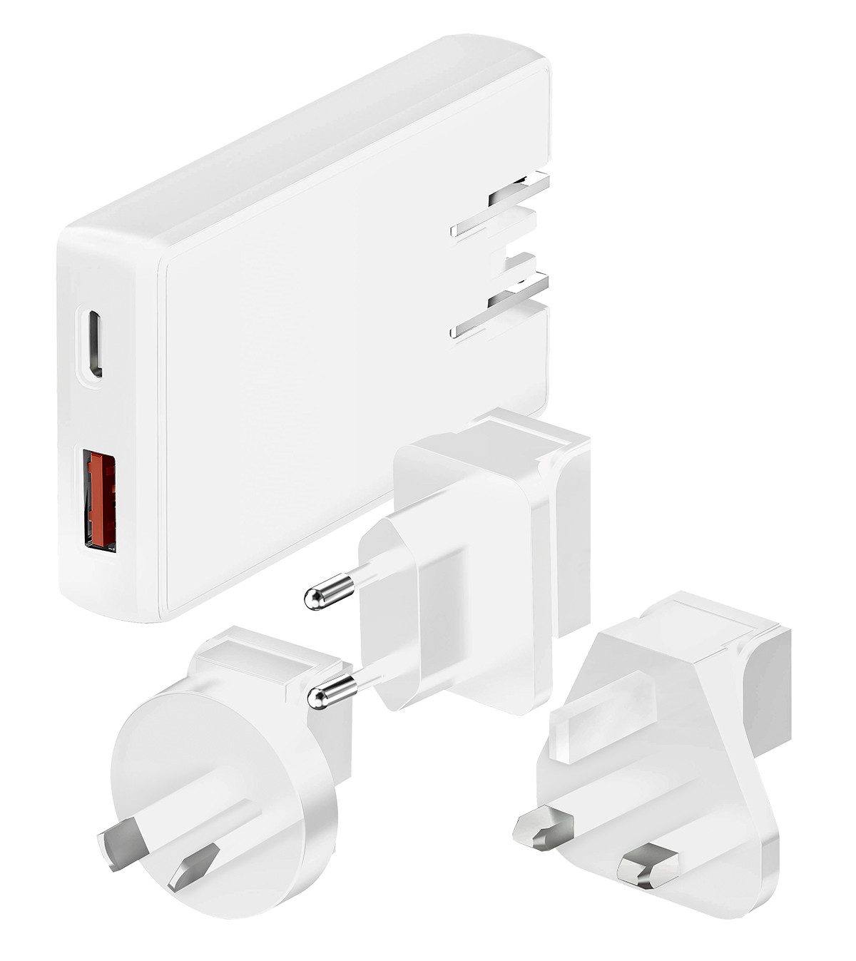 Maxtrack Stromkabel, Eurostecker, GB-Stecker, AU-Stecker