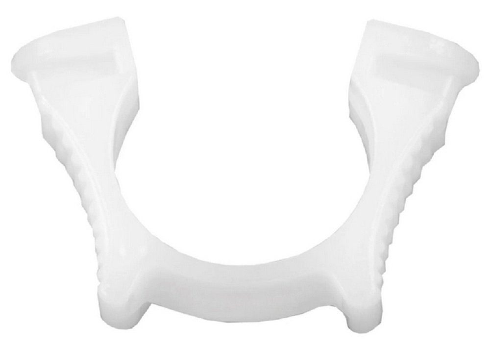 Clever-Kauf-24 Gardinenstangen-Endstück Endfeststeller 6 Stück weiß für Gar günstig online kaufen