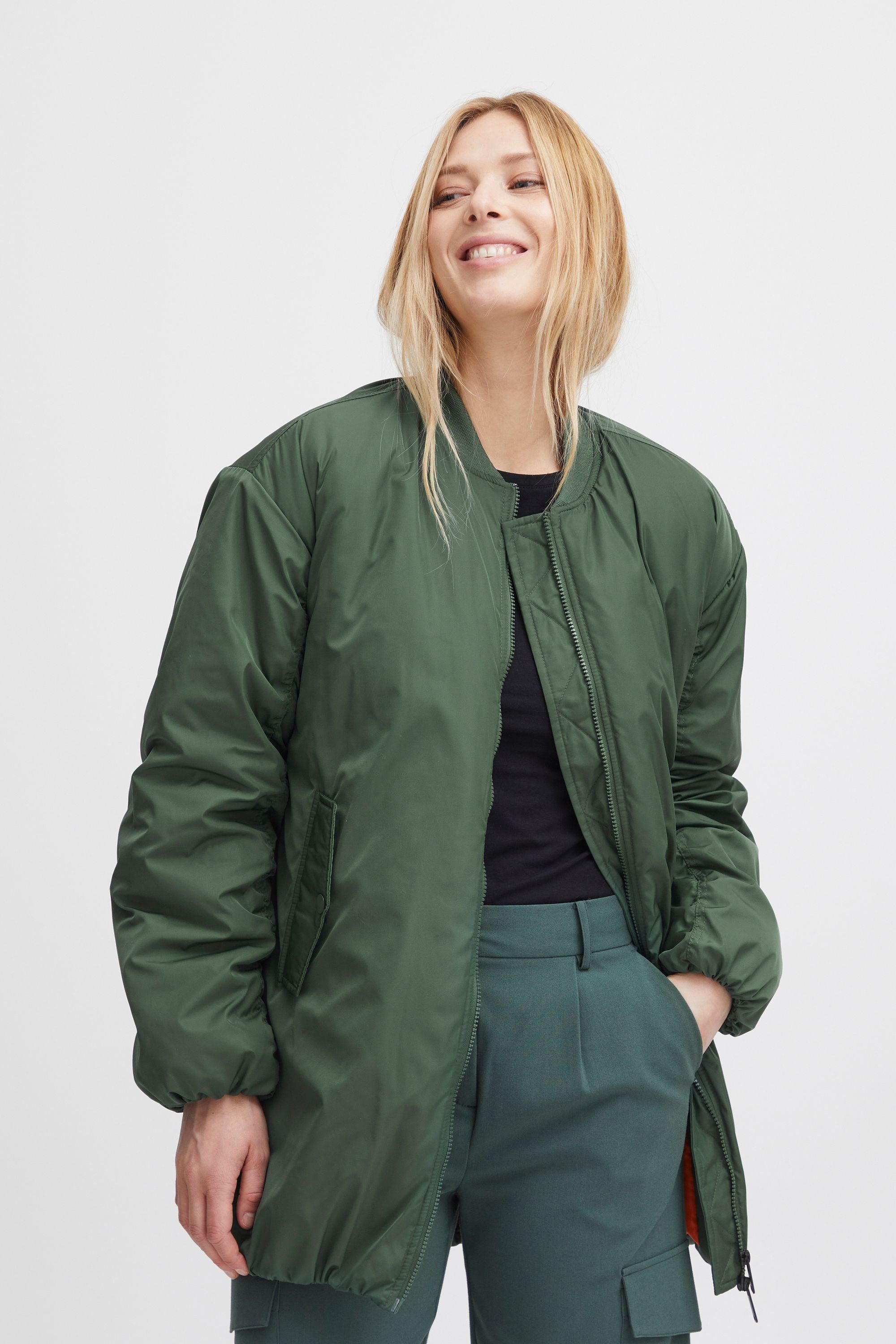 b.young Bomberjacke BYCAMINI BOMBER - 20813390 COAT Cilantro (195621)