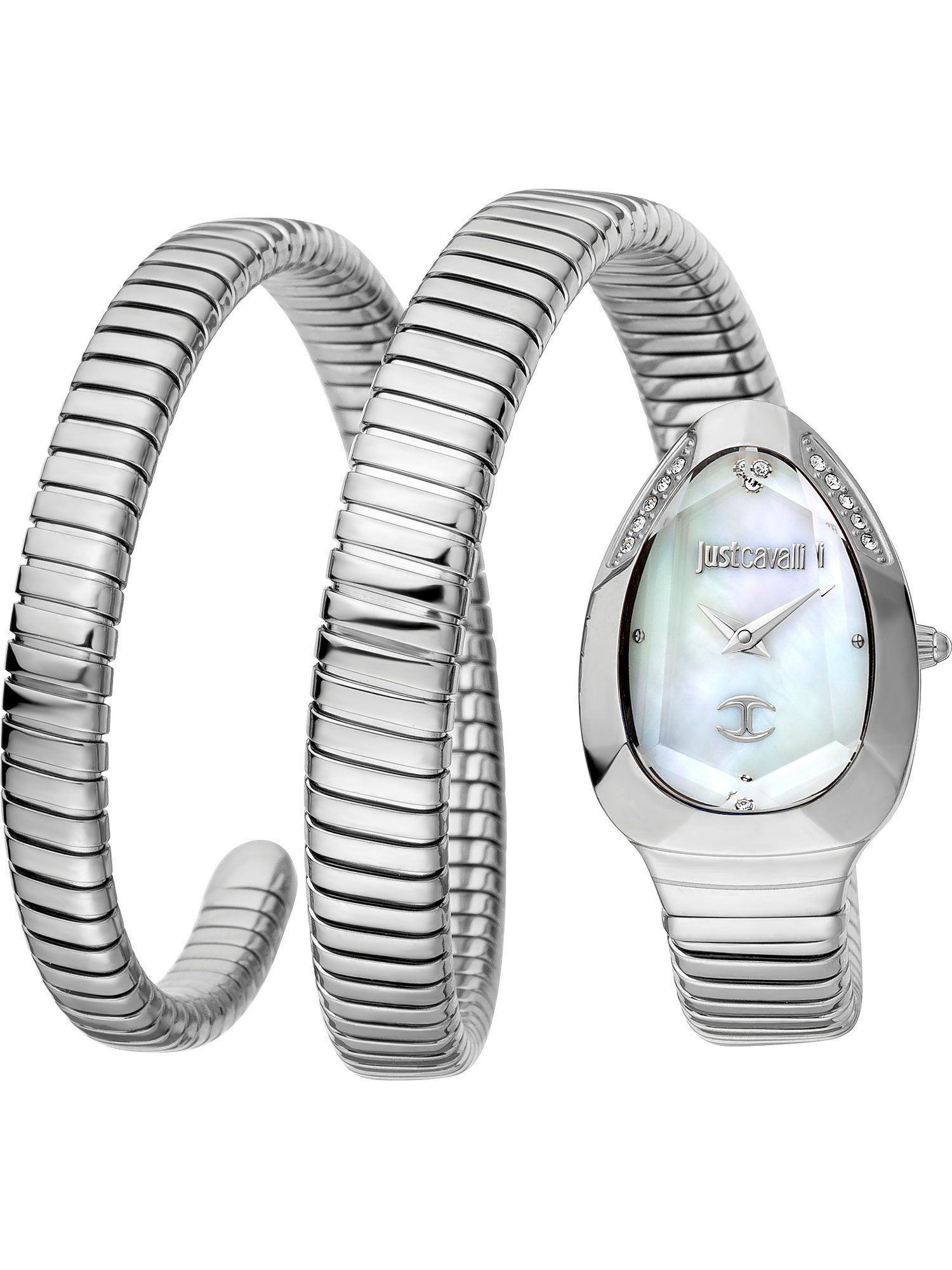 Just Cavalli Chronograph Just Cavalli Damen-Uhren Analog Quarz, Klassikuhr