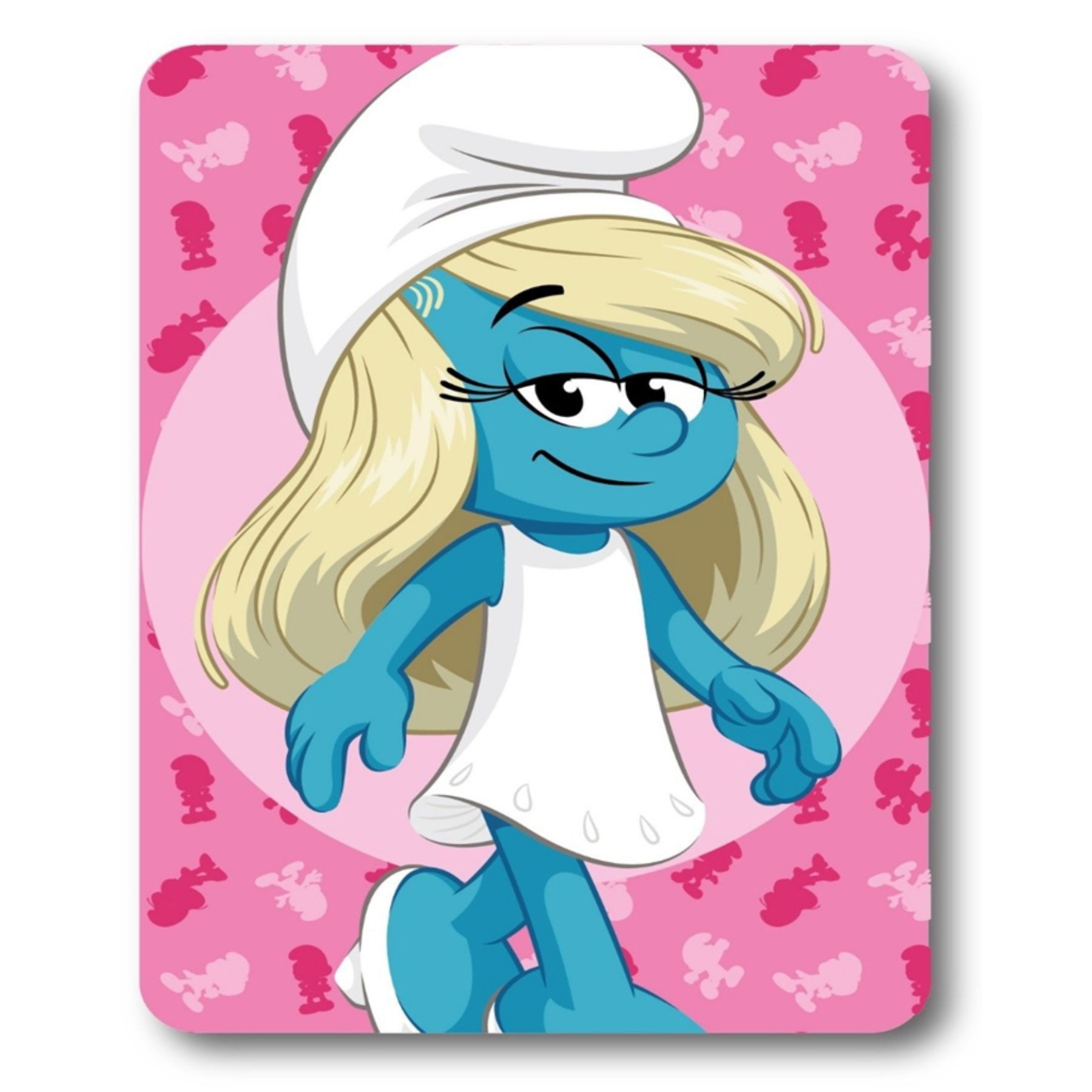 Wohndecke Die Schlümpfe Fleecedecke 100x140 cm Kuscheldecke Kinder Rosa, Te günstig online kaufen