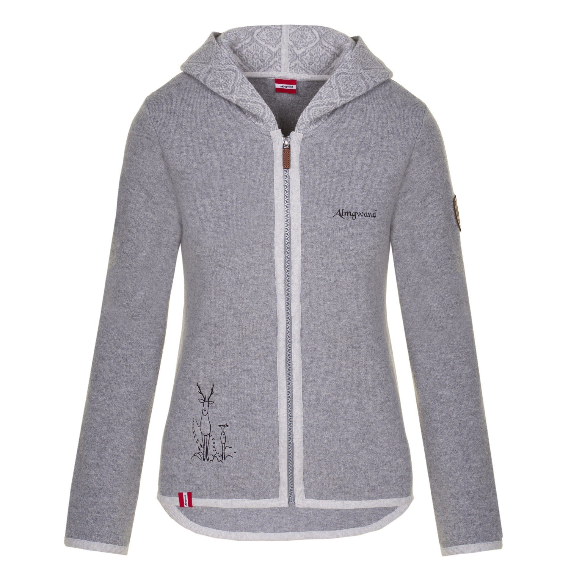 Almgwand Anorak Almgwand W Epzirleralm Damen Anorak Grey - Light Grey