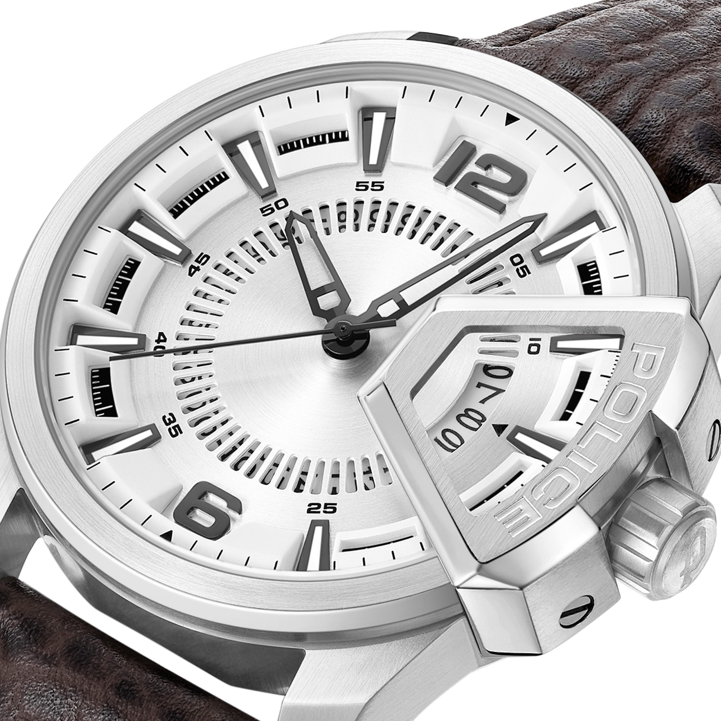 Police Quarzuhr Quarzuhr Herrenuhr 46 Quarz Herren