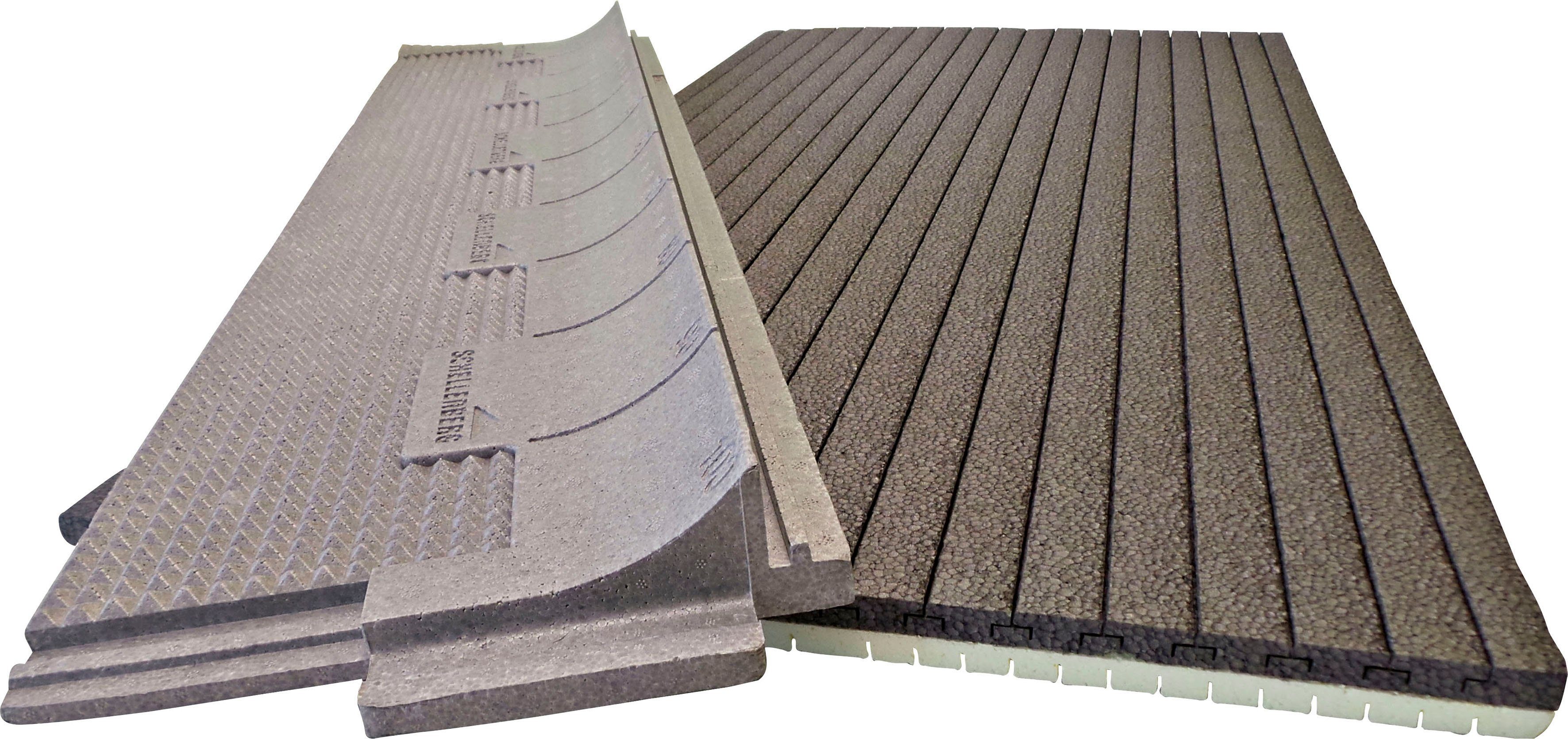 SCHELLENBERG Rollladenkastendämmung 2-teilig, 100 x 50 x 2,5 cm, (Set, 1-St), Thermoisolierung für Rollläden, Wärmedämmung für große Rollladenkästen