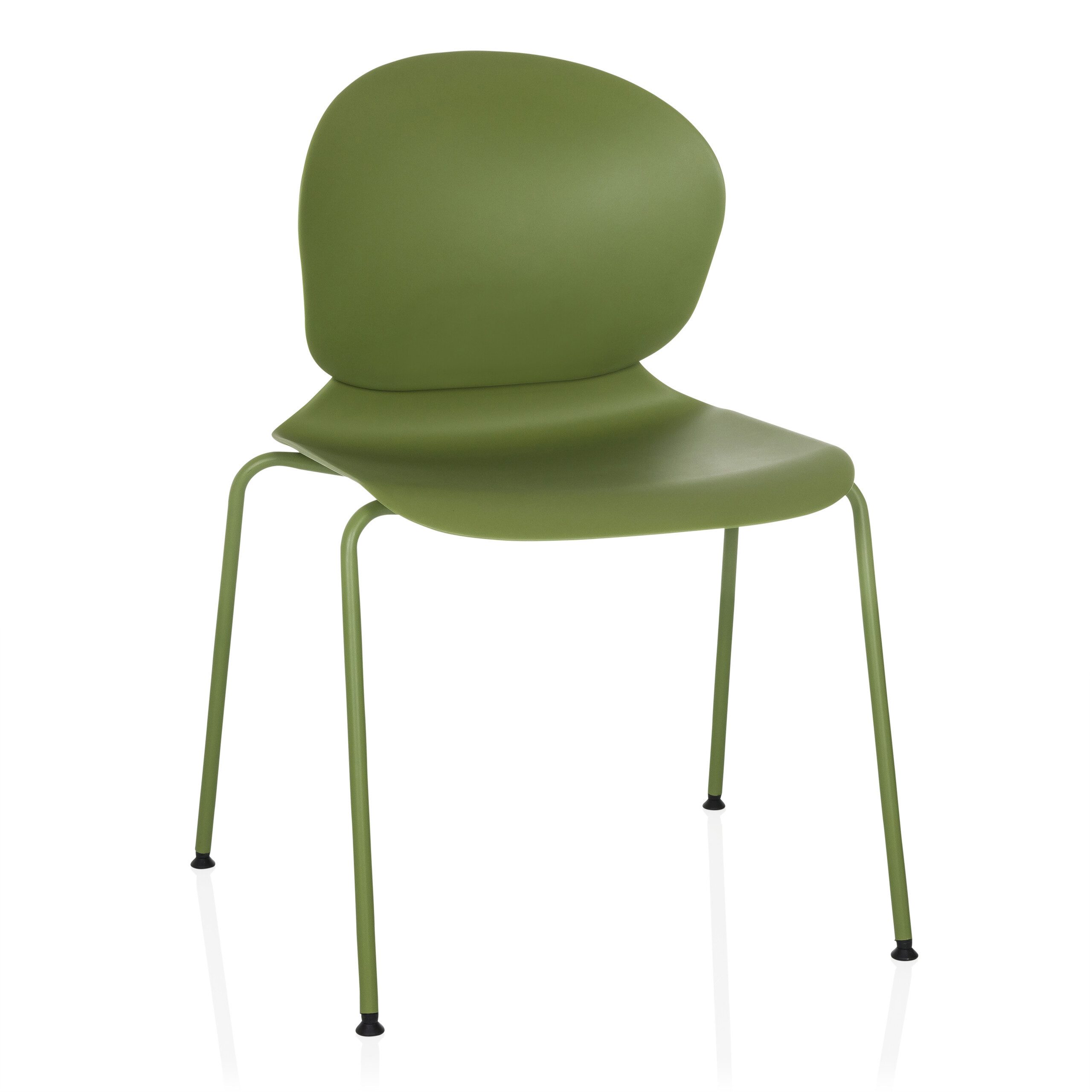 hjh OFFICE 4-Fußstuhl Vierfußstuhl T36 VI Kunststoff, Besucherstuhl Kunstst günstig online kaufen