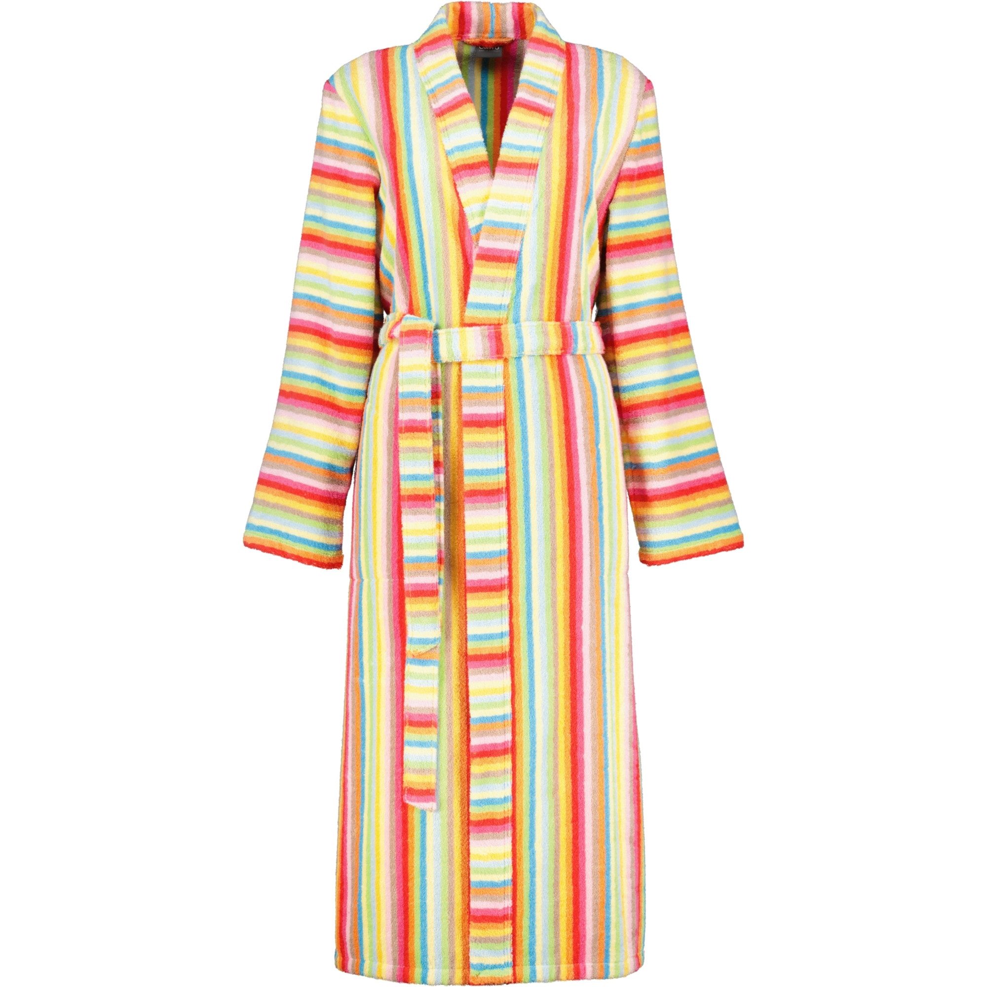 Cawö Damenbademantel Lifestyle 7080 Kimono Frottier, Kimono, 100% Baumwolle