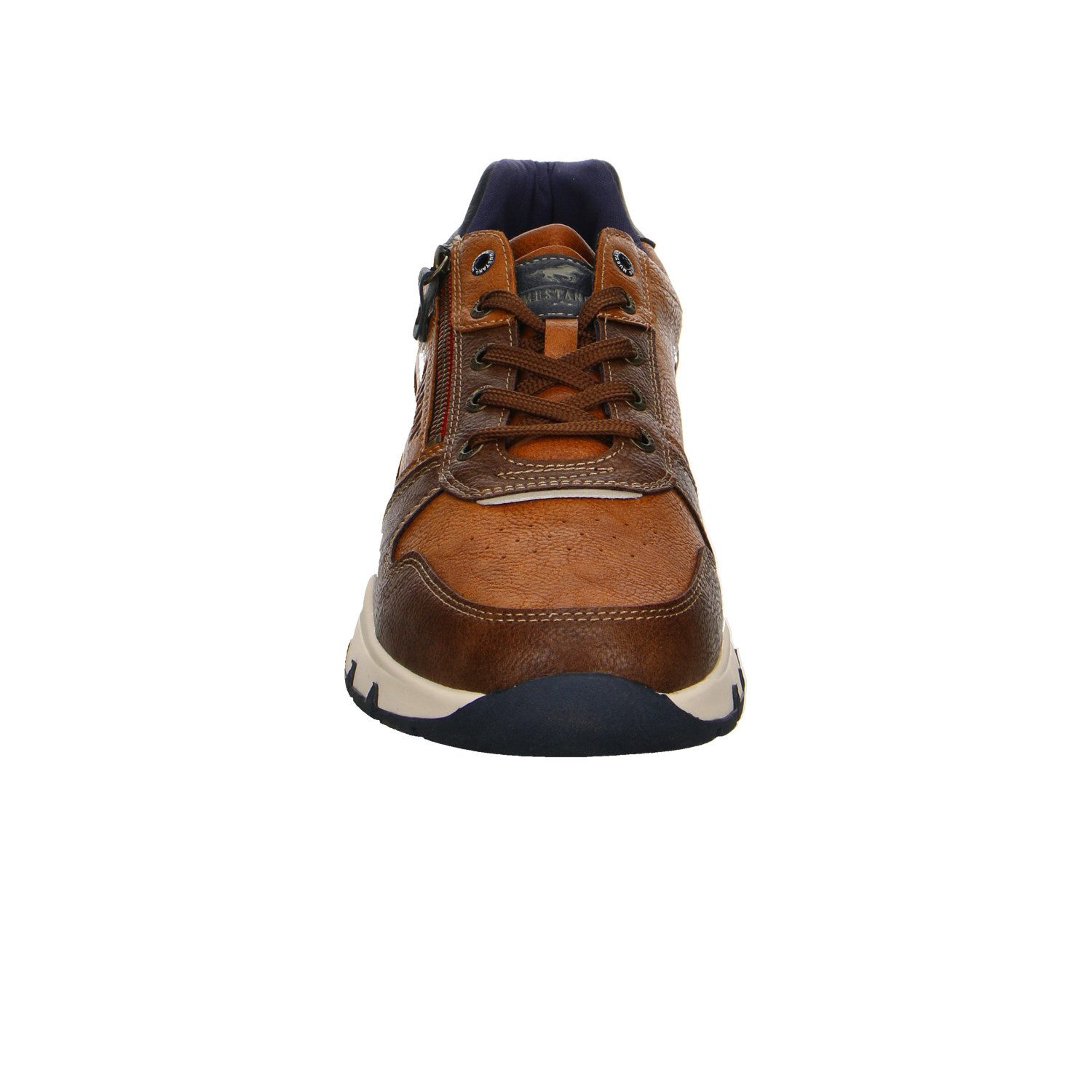 Mustang Shoes Mustang Synthetik Schnürschuhe braun Schnürschuh