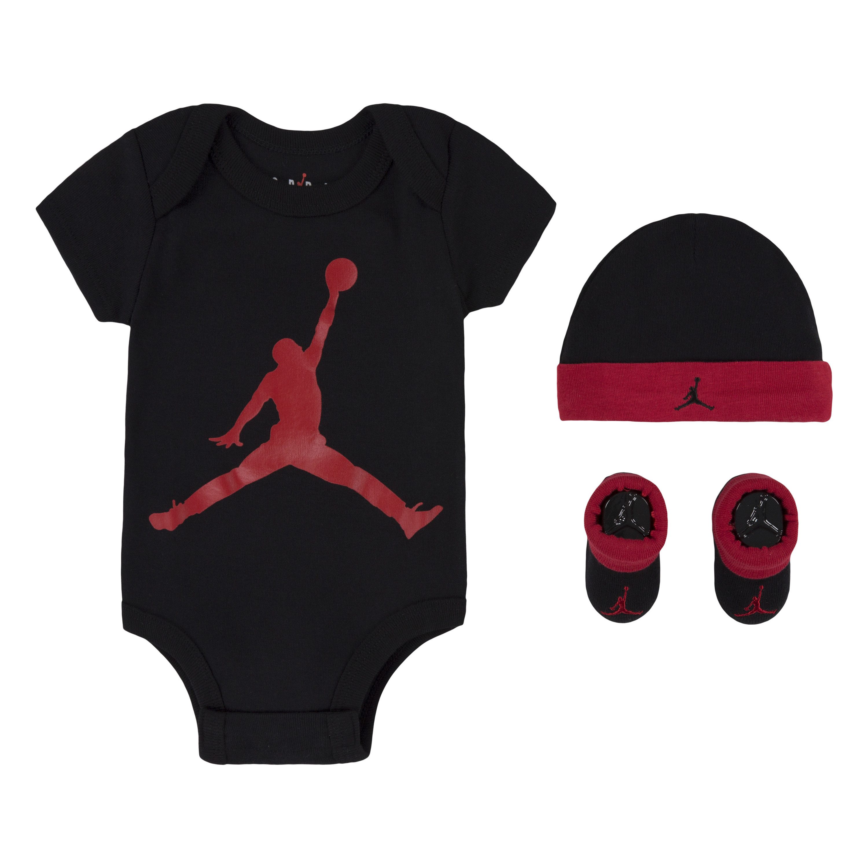 Jordan Erstausstattungspaket (Set, 3-tlg) 3-teiliges Erstausstattungspaket, für Babys, mit sportlichem Stil